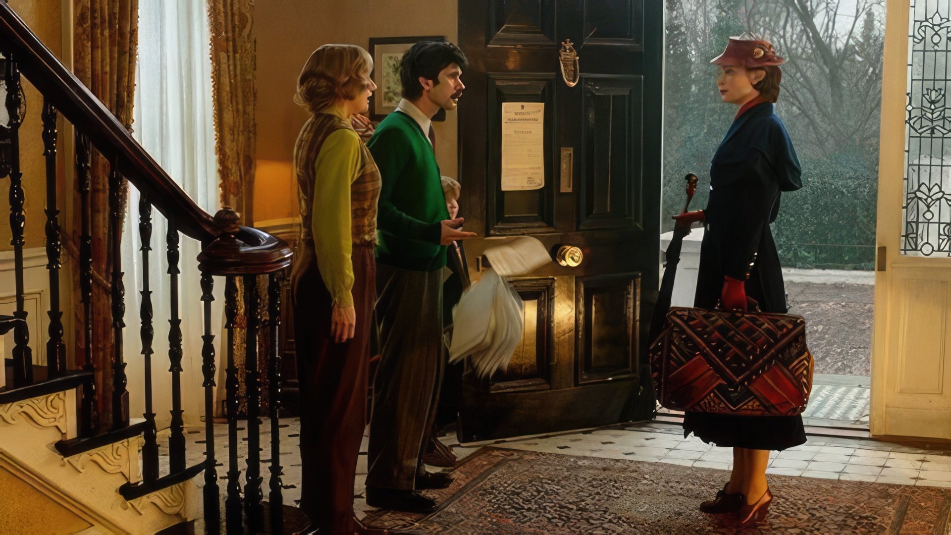 A shot from the movie "Mary Poppins Returns"
