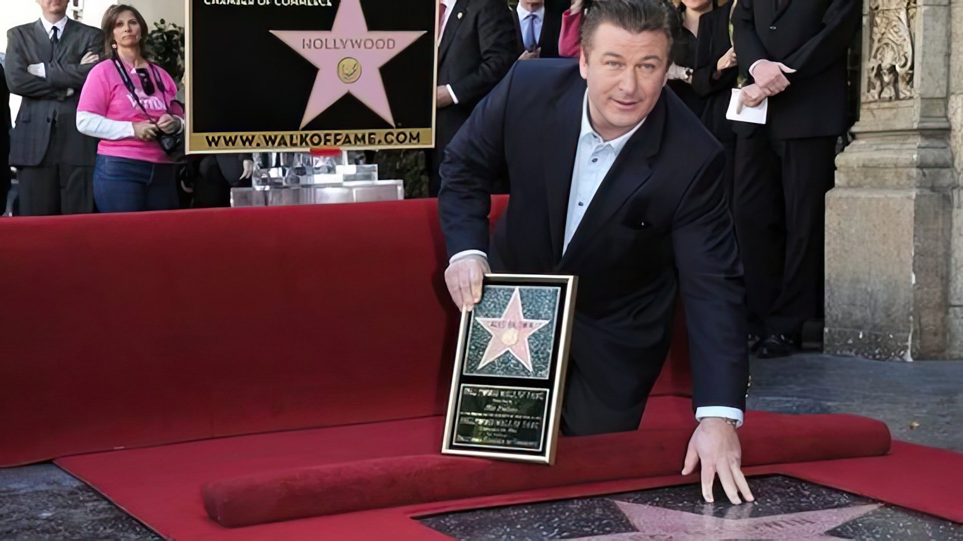 Alec Baldwin honored with a star on Hollywood Walk of Fame