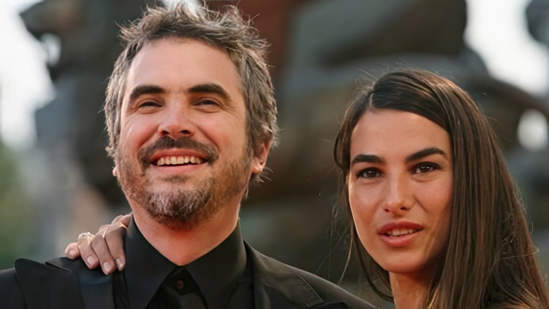 Alfonso Cuarón and Annalisa Bugliani