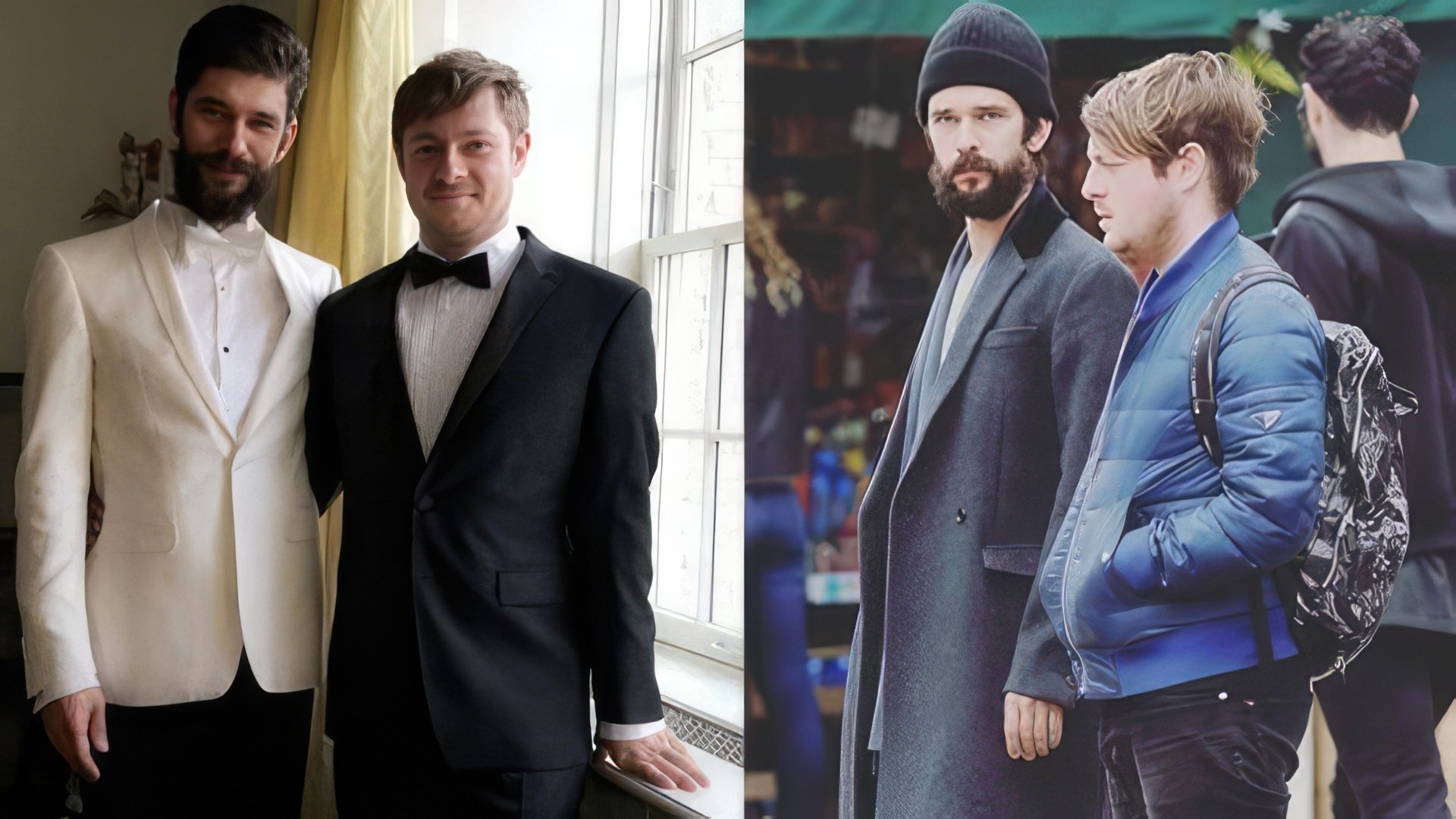 Ben Whishaw and Mark Bradshaw