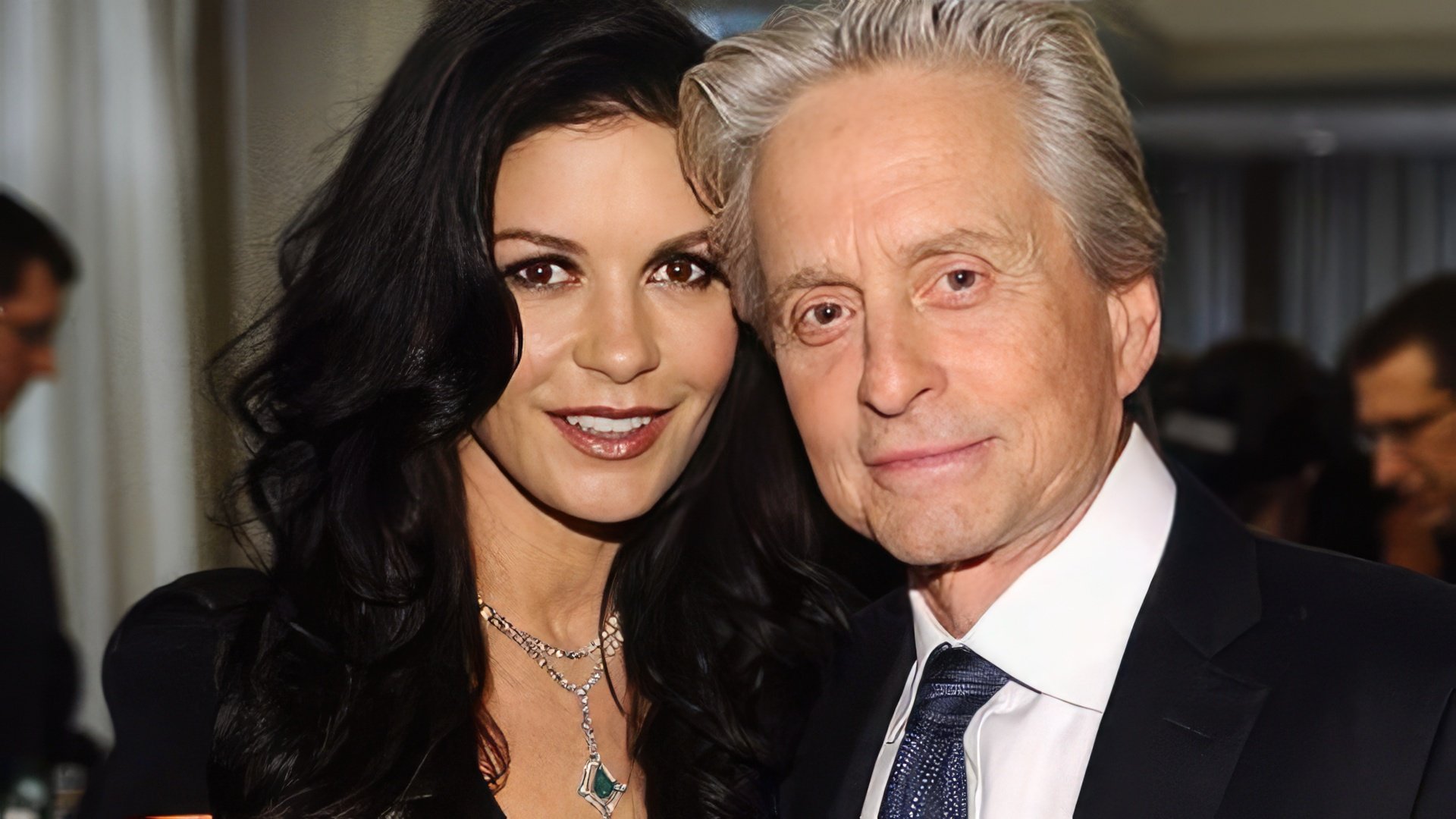 Catherine Zeta-Jones and Michael Douglas