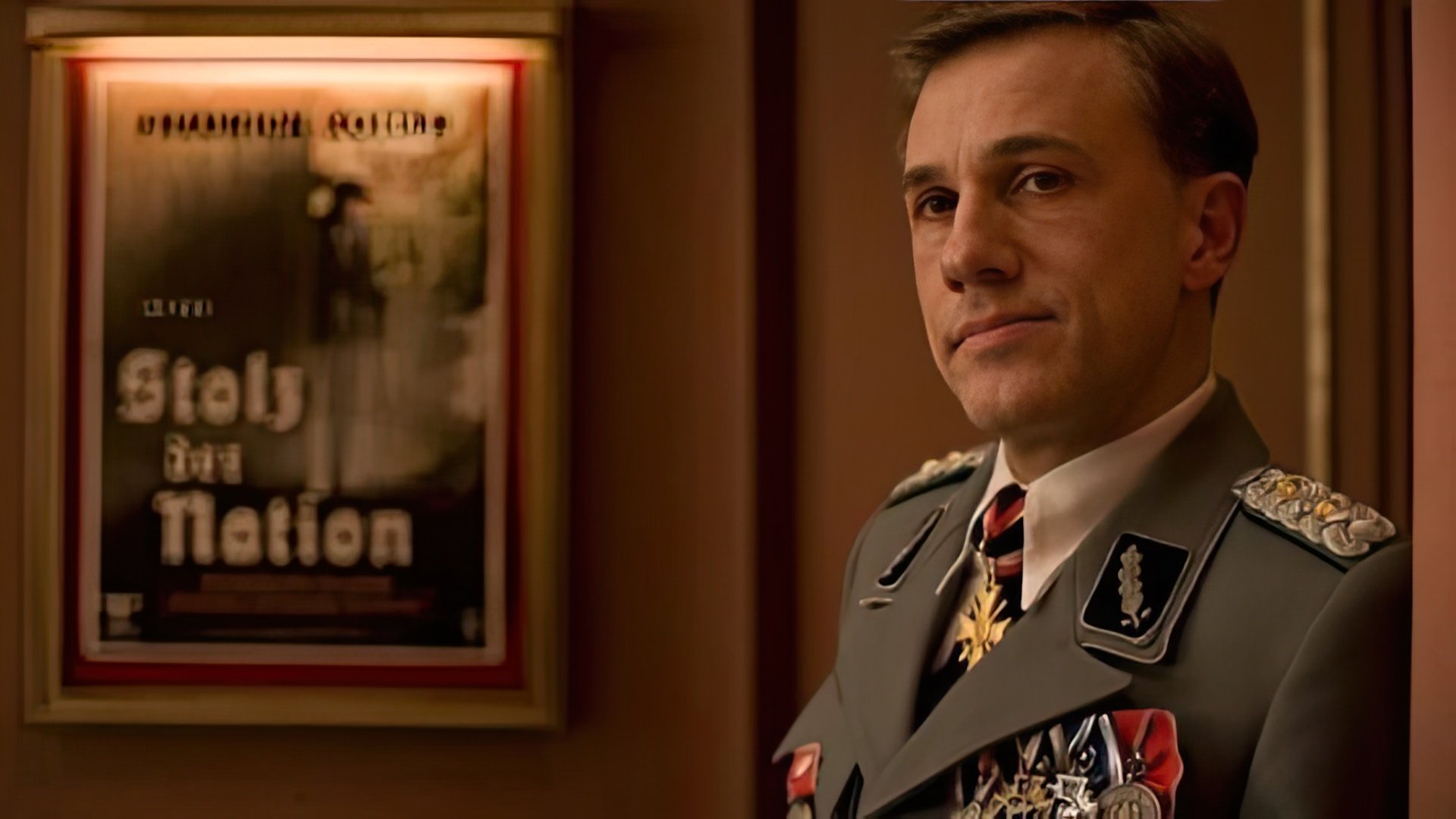 Christoph Waltz in the Inglorious Basterds