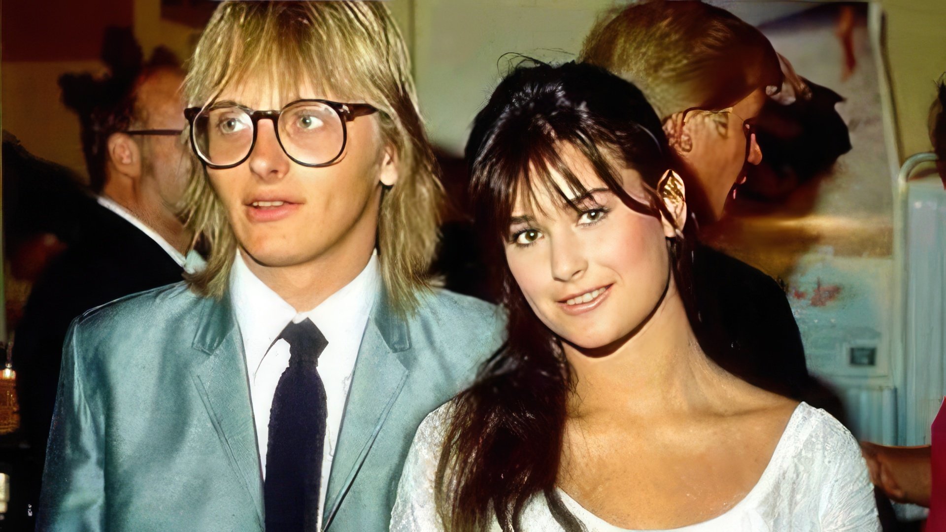 Demi Moore with Freddy Moore