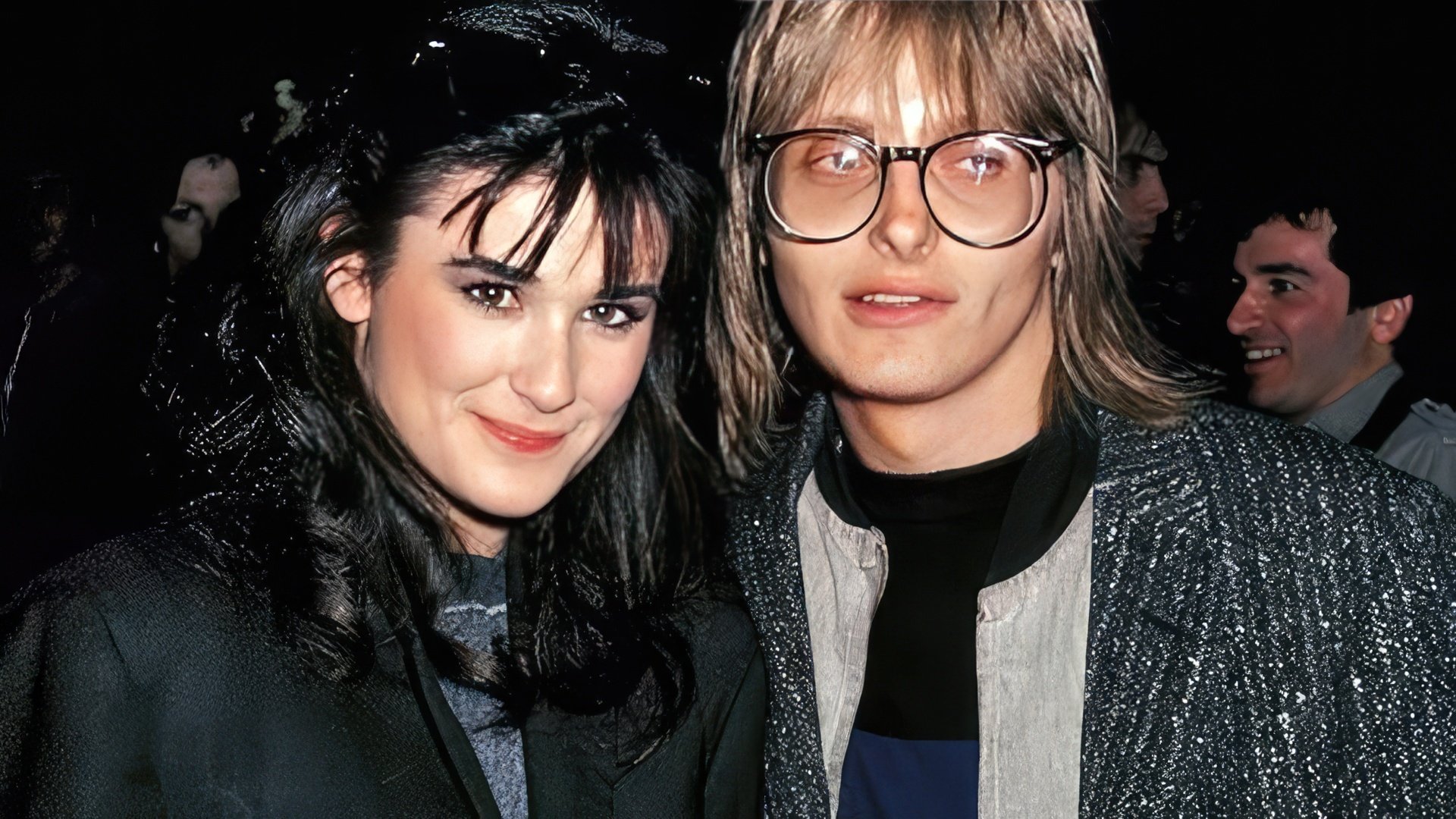 Demi Moore with her first spouse