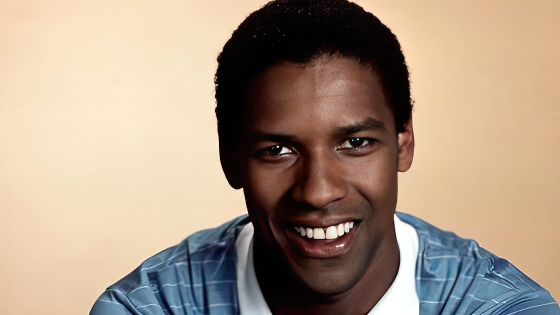 Denzel Washington at the beginning of his acting career