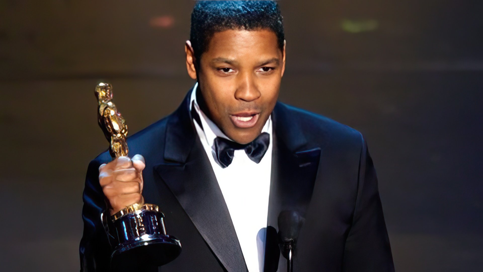 Denzel Washington at the Oscars