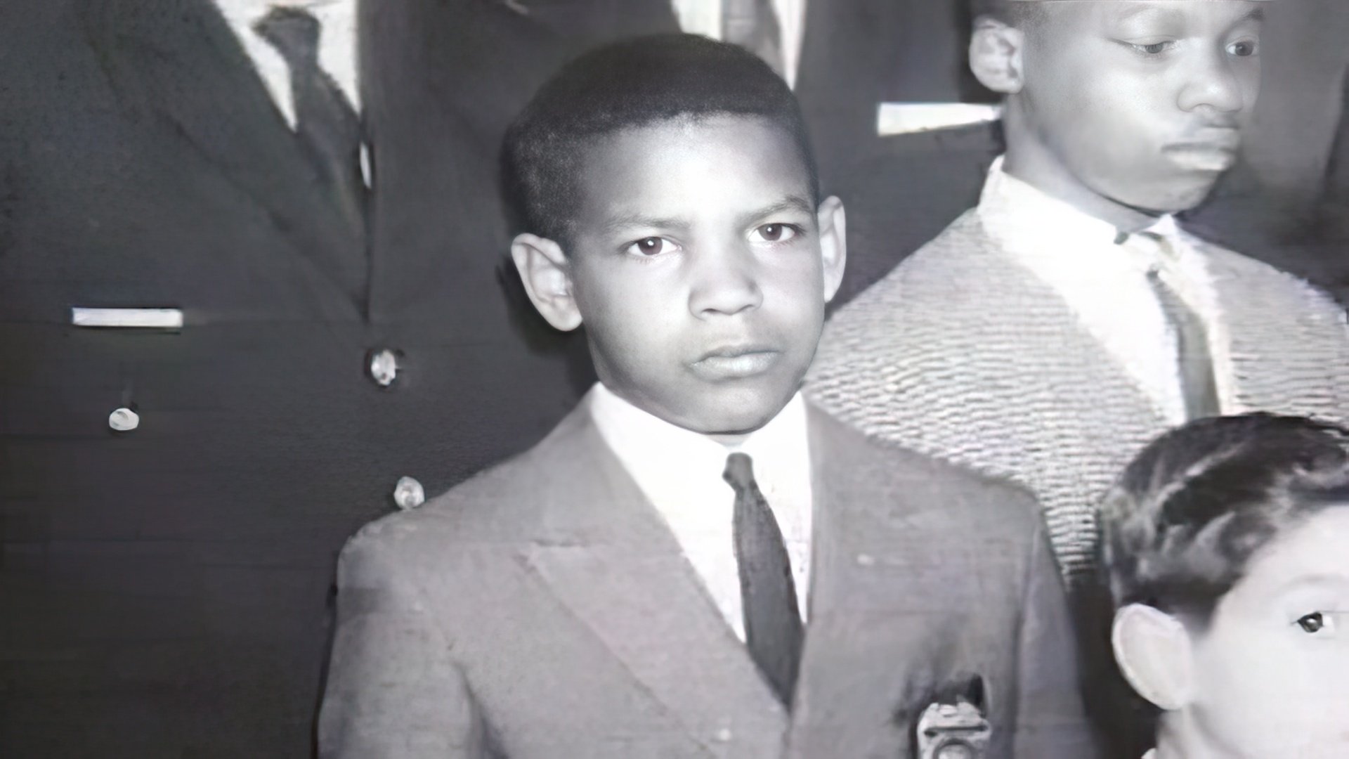 Denzel Washington in his school years