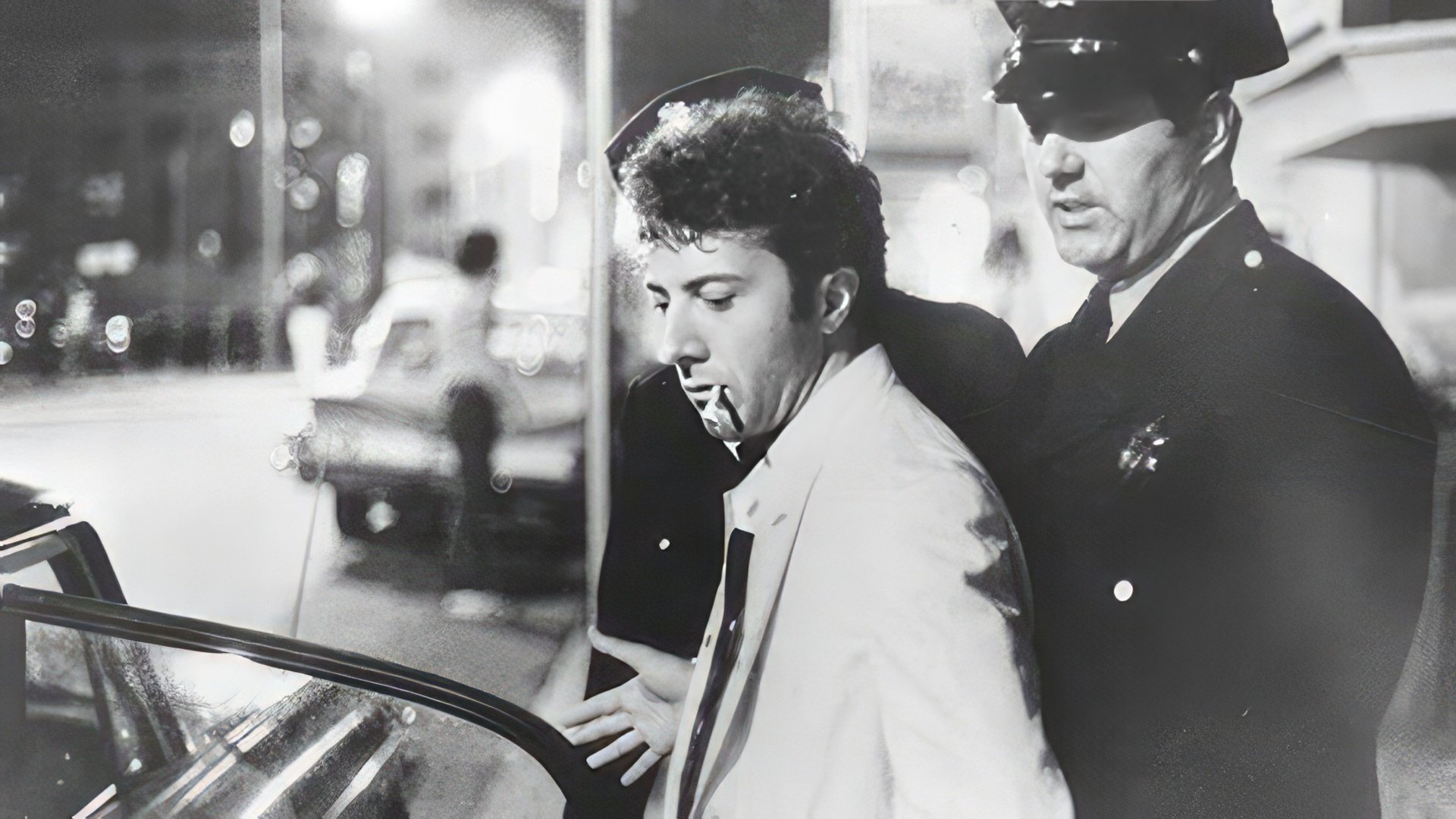 Dustin Hoffman in the Lenny