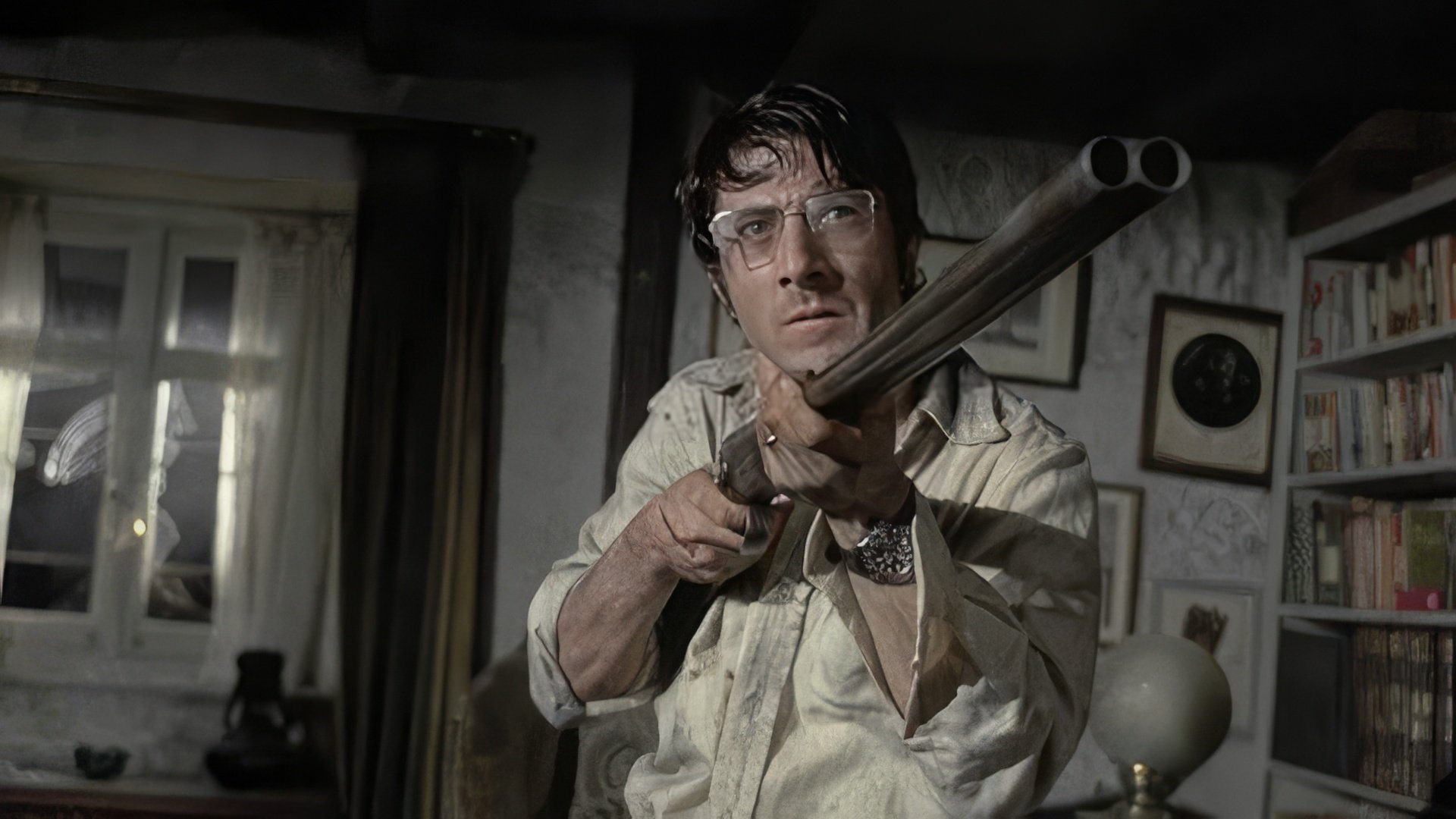 Dustin Hoffman in the Straw Dogs