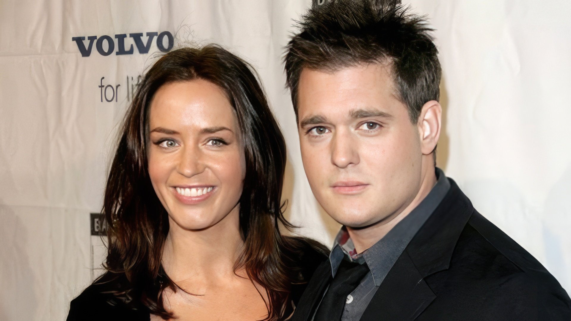 Emily Blunt and Michael Bublé