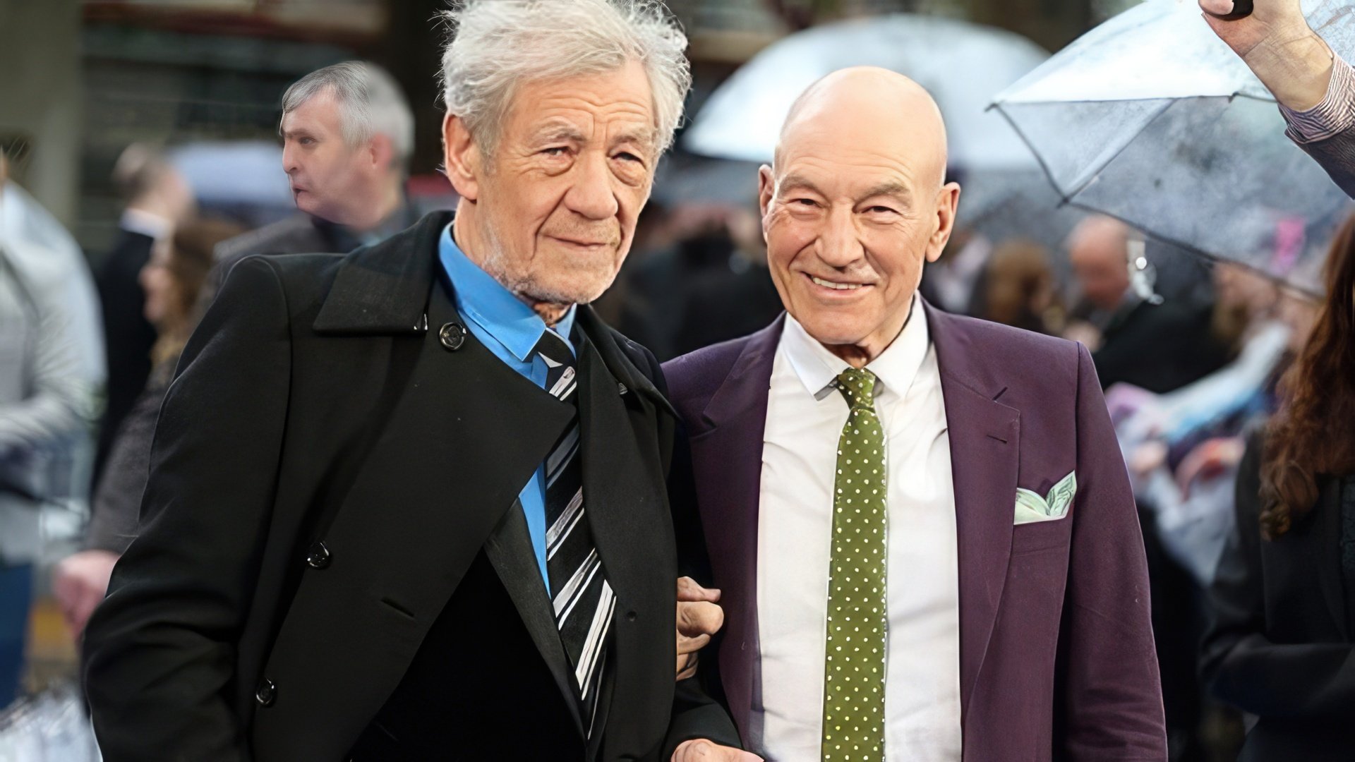 Ian McKellen and Patrick Stewart