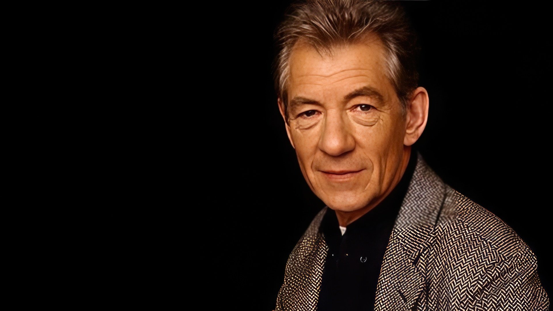 In the photo: Ian McKellen