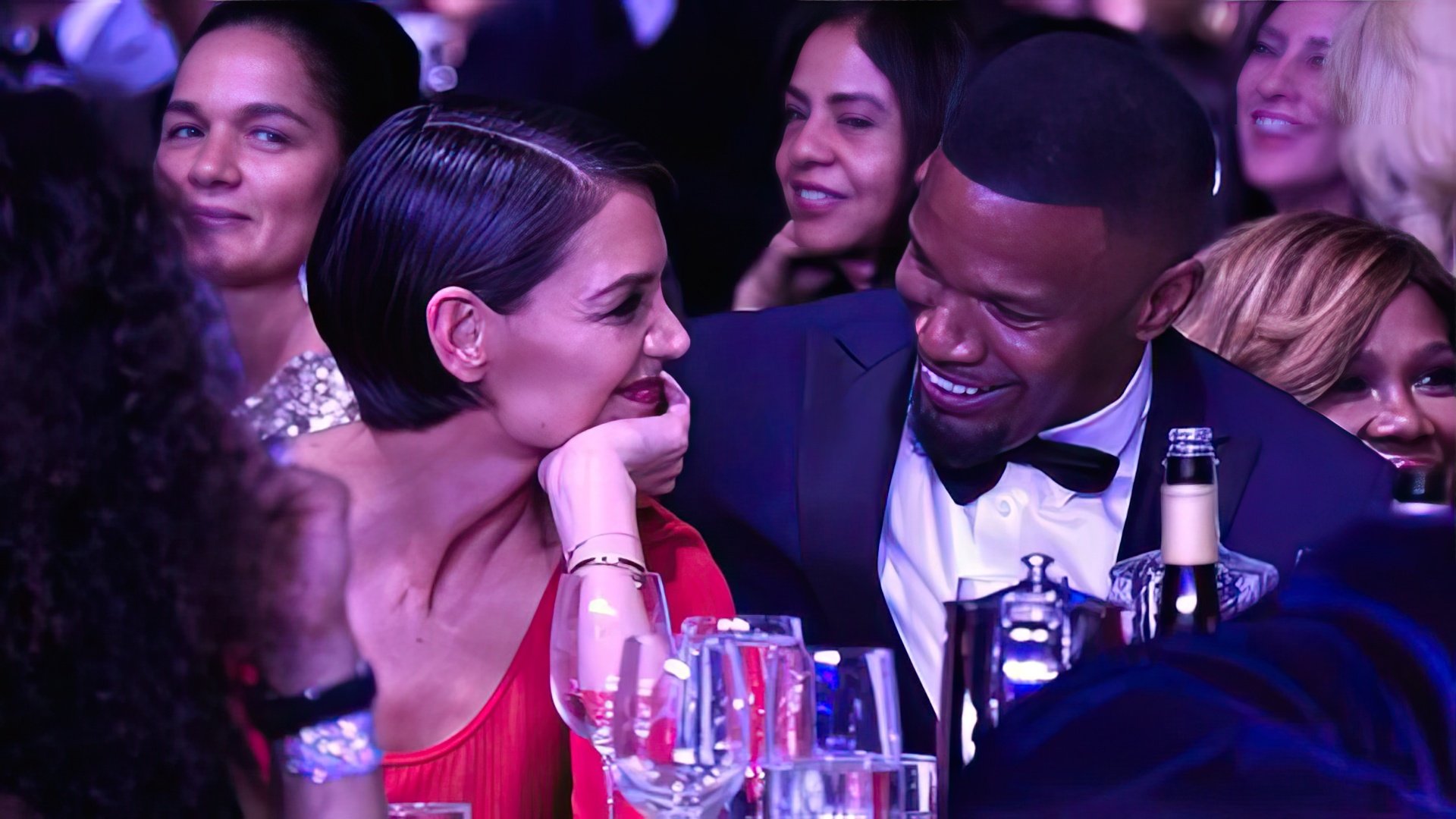 Jamie Foxx and Katie Holmes