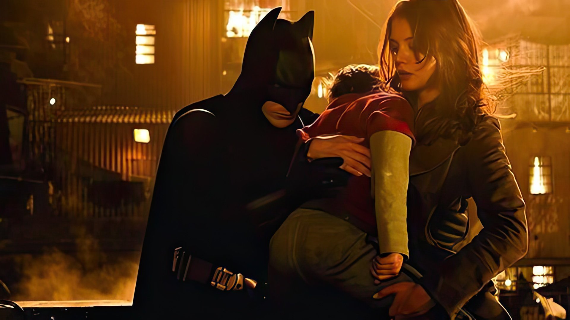 Katie Holmes in the movie Batman Begins