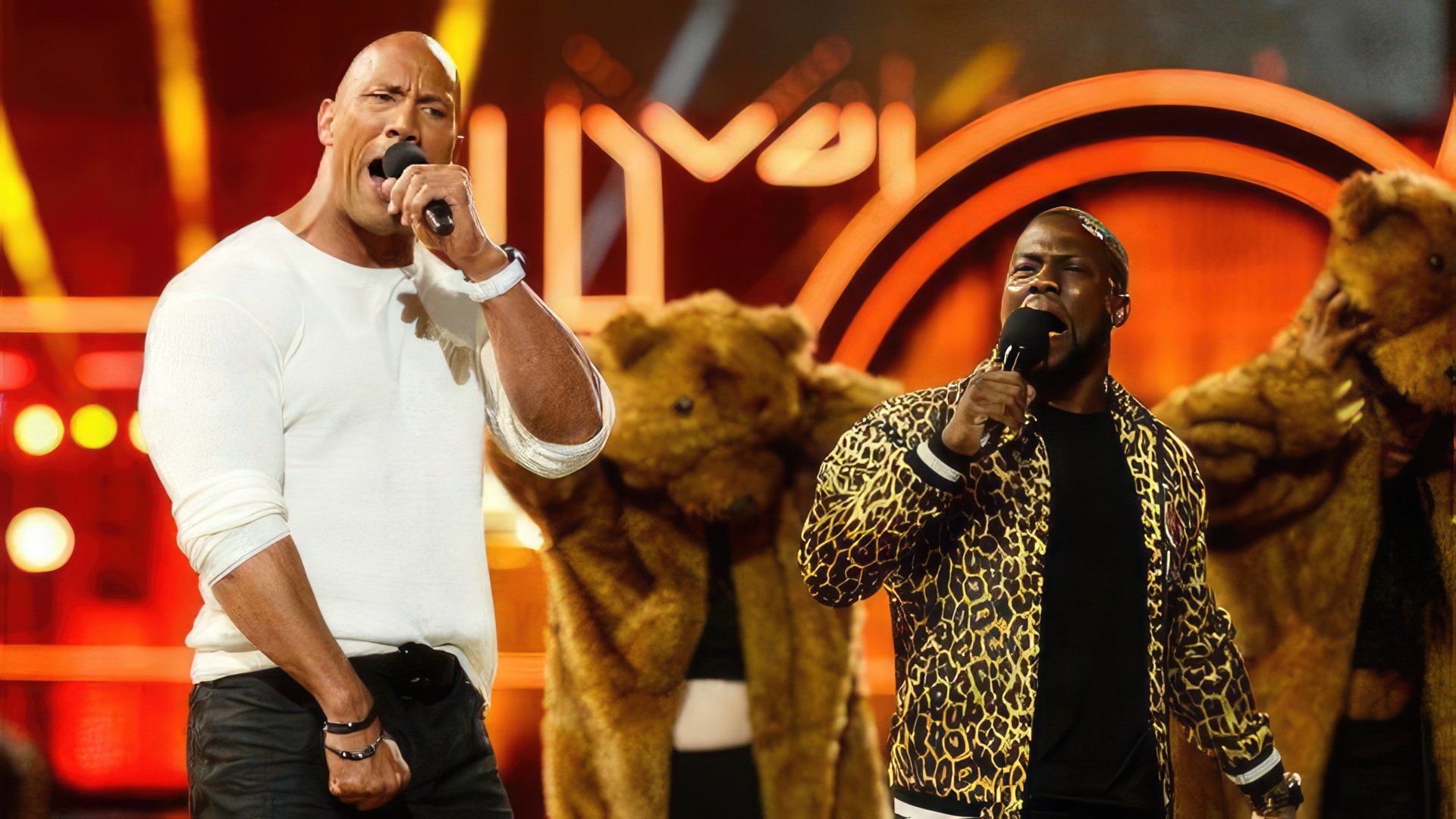 Kevin Hart and Dwayne Johnson are friends in real life
