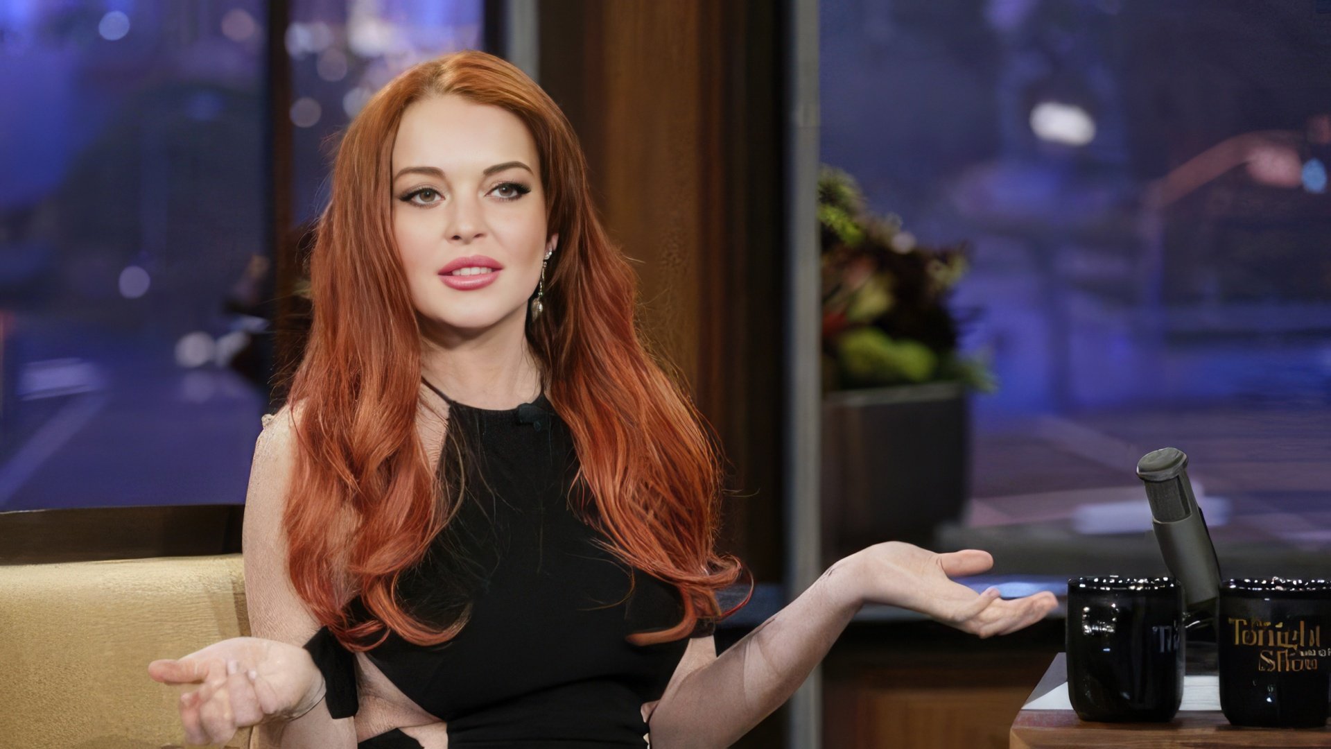 Lindsay Lohan made the list of her lovers herself