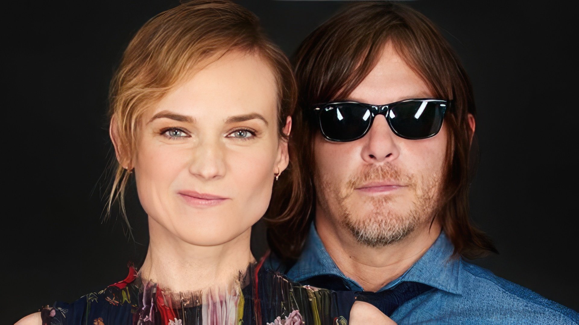 Norman Reedus and Diane Kruger