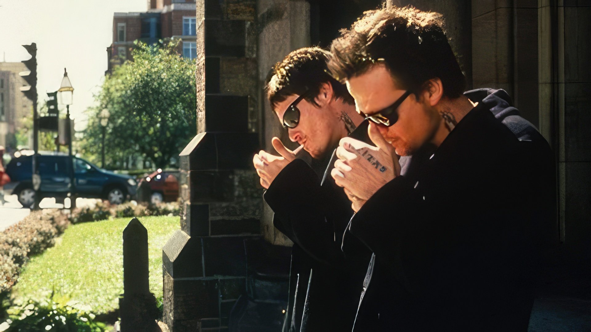 Norman Reedus and Sean Patrick Flanery in The Boondock Saints