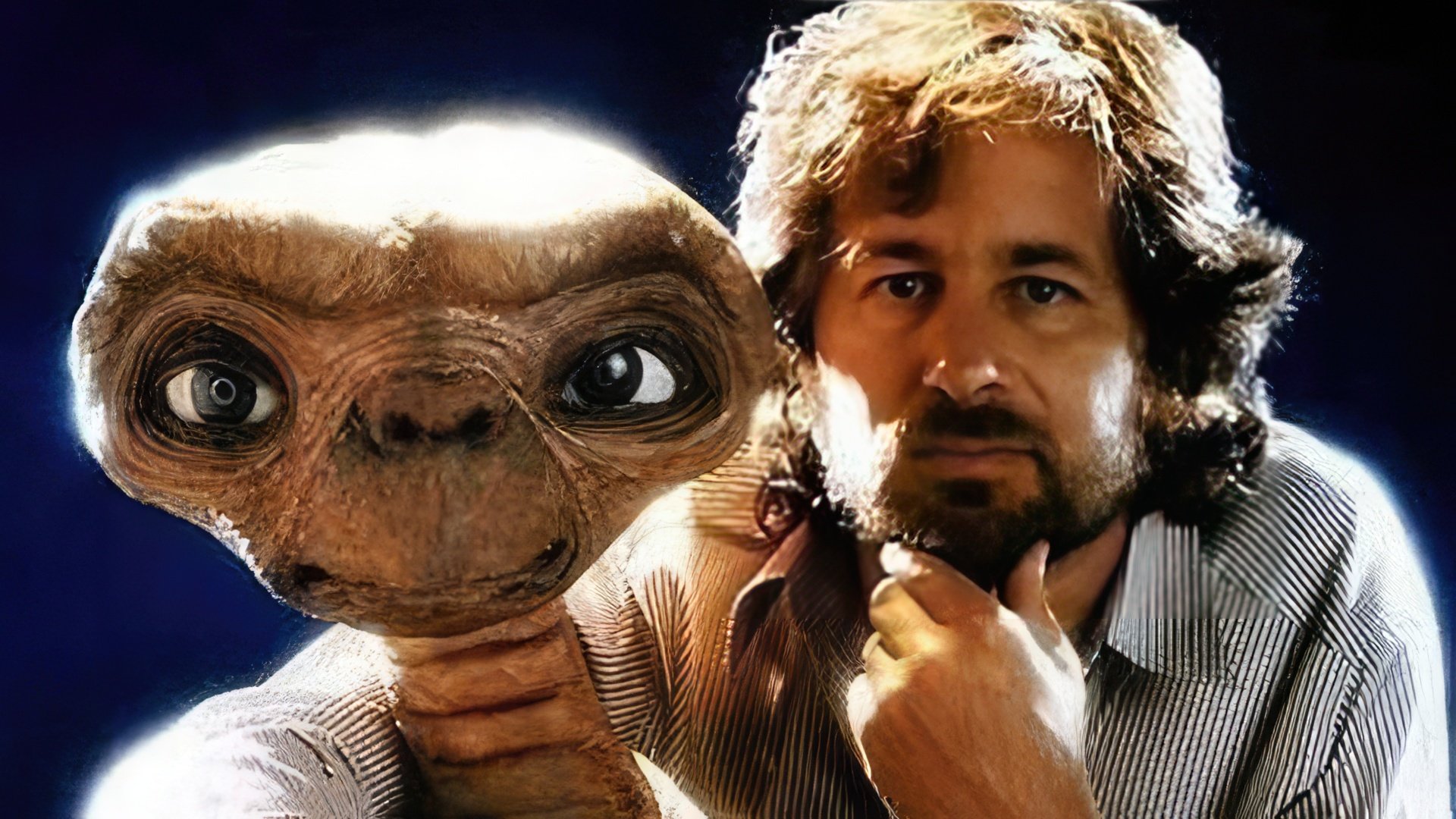 One more trademark of his filmography - E.T. the Extra-Terrestrial