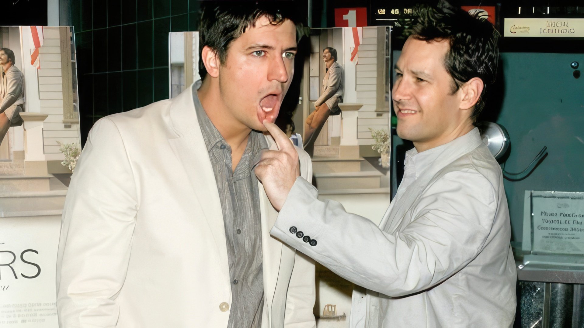 Paul Rudd with Ken Marino