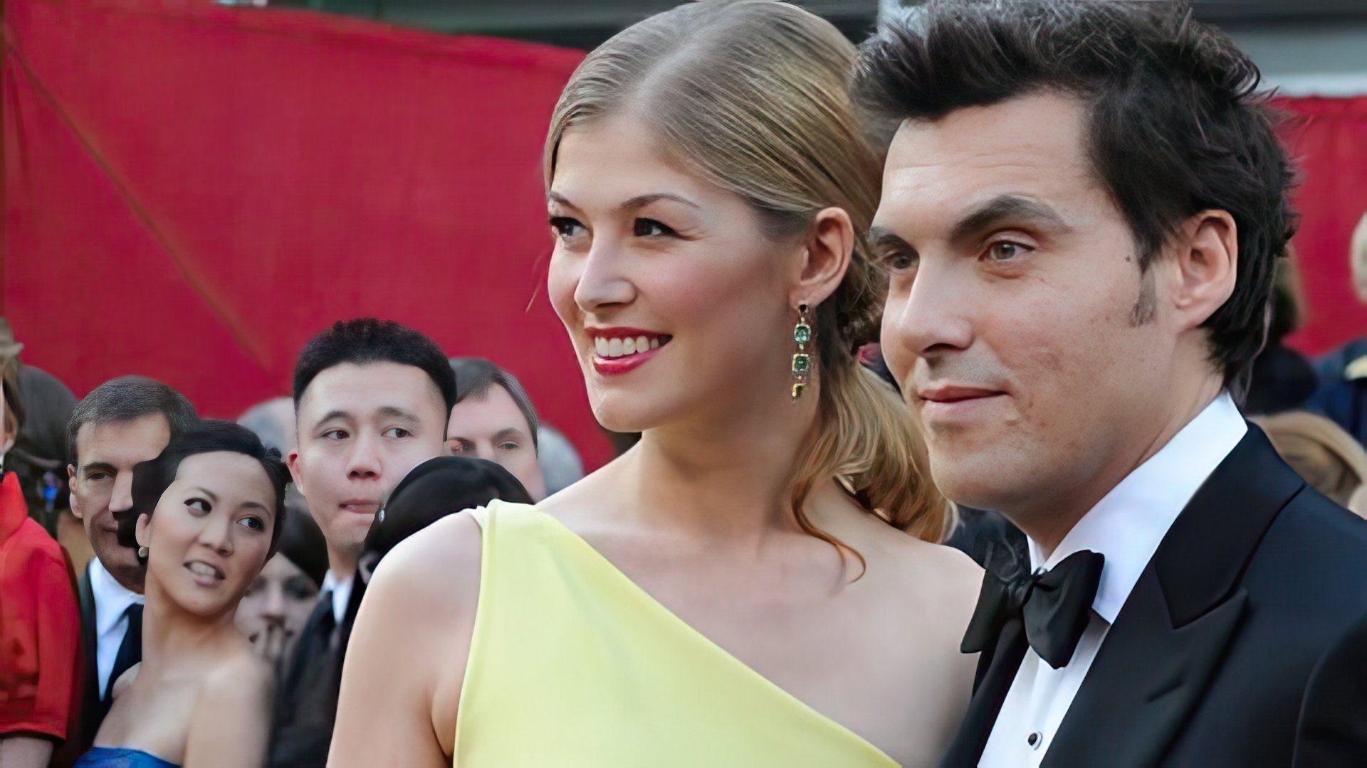 Rosamund Pike and Joe Wright