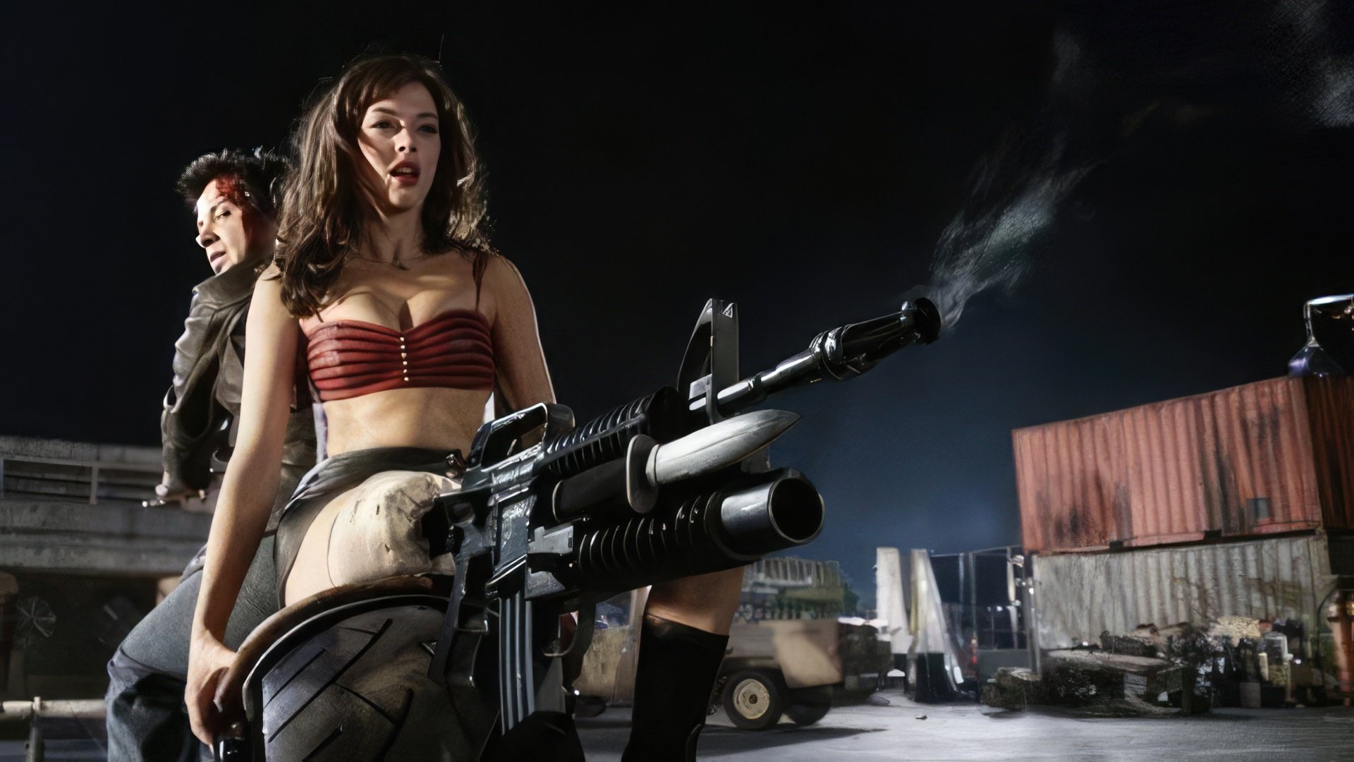 Rose McGowan in the Planet Terror