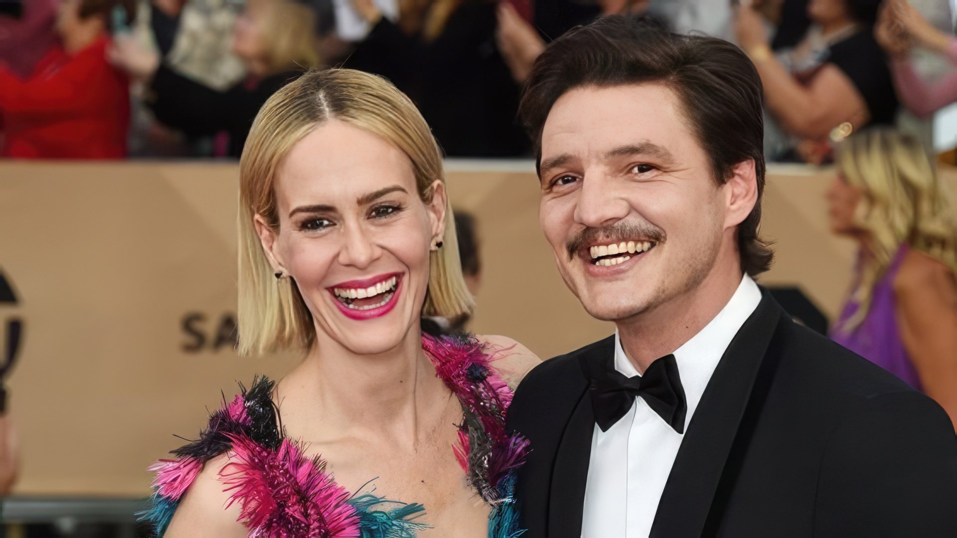 Sarah Paulson and Pedro Pascal