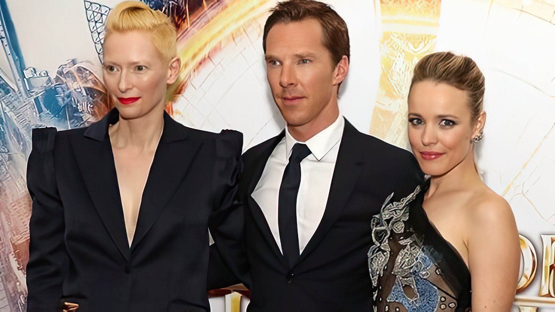 Tilda Swinton, Benedict Cumberbatch and Rachel McAdams