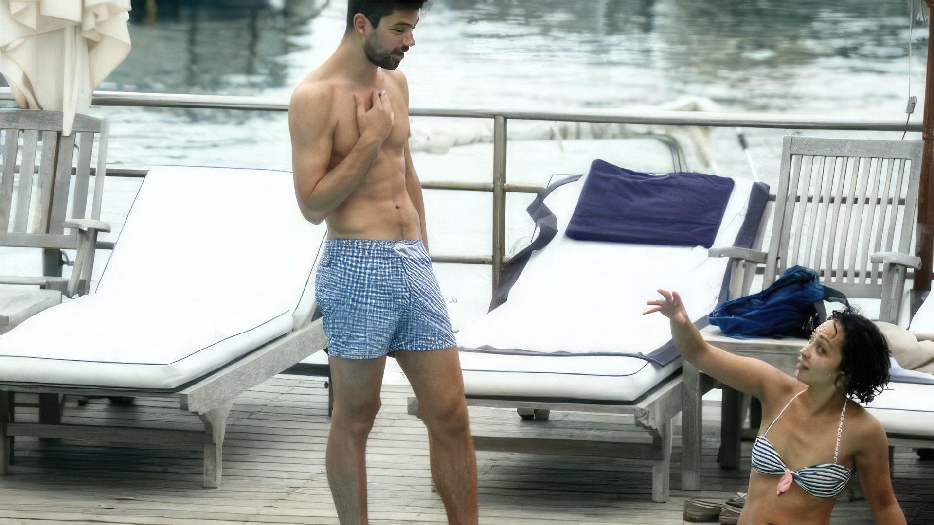 Dominic Cooper and girlfriend Ruth Negga