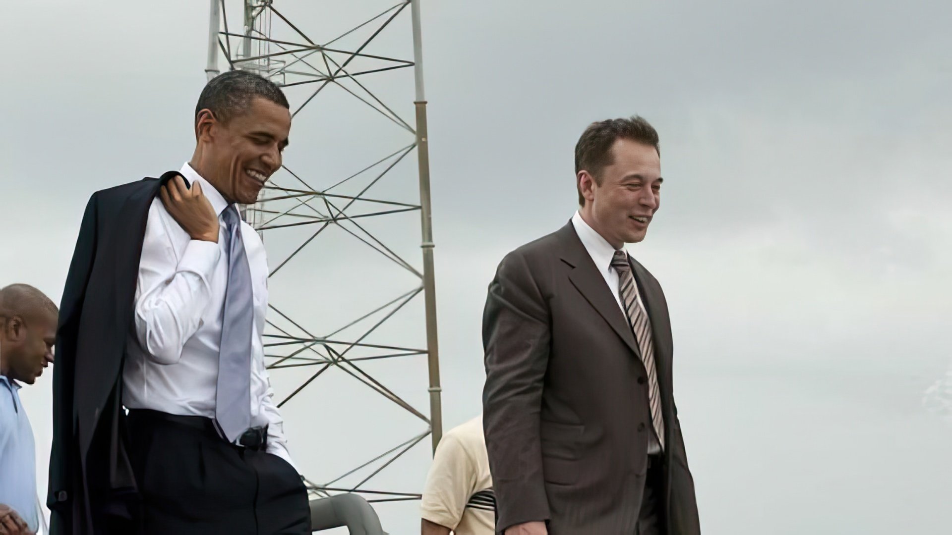 Elon Musk and Barack Obama