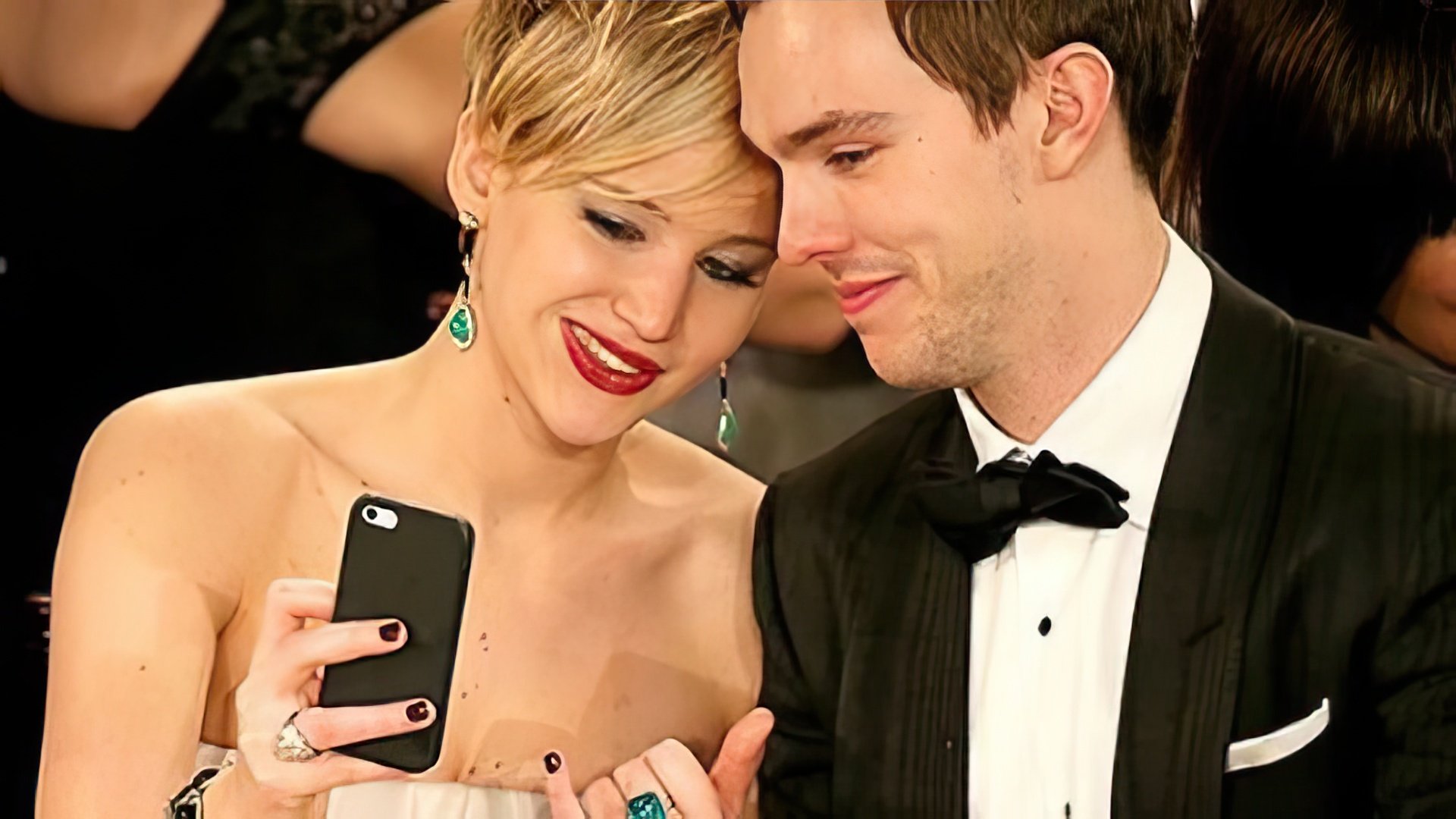 For a long time, Nicholas Hoult's girlfriend was Jennifer Lawrence