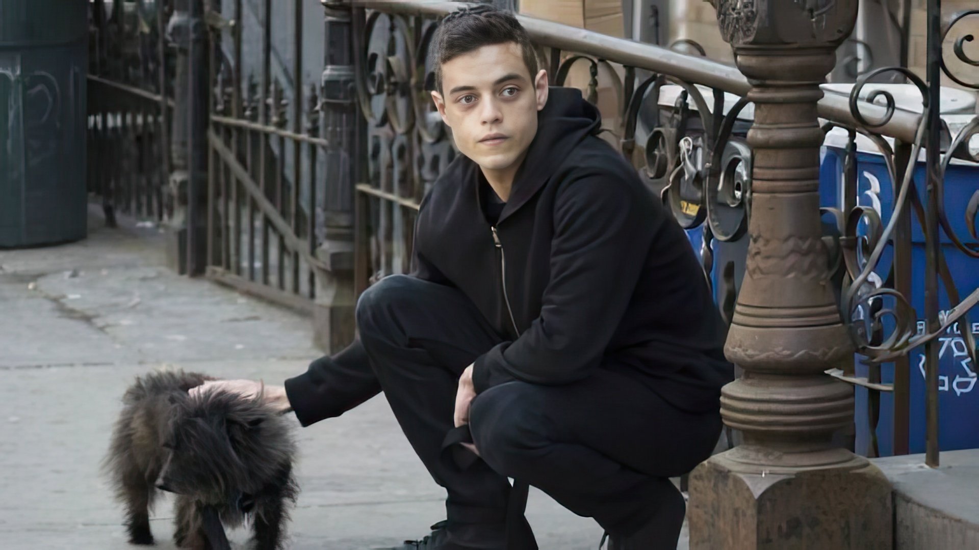 In the series 'Mr. Robot', Rami Malek played the lead role