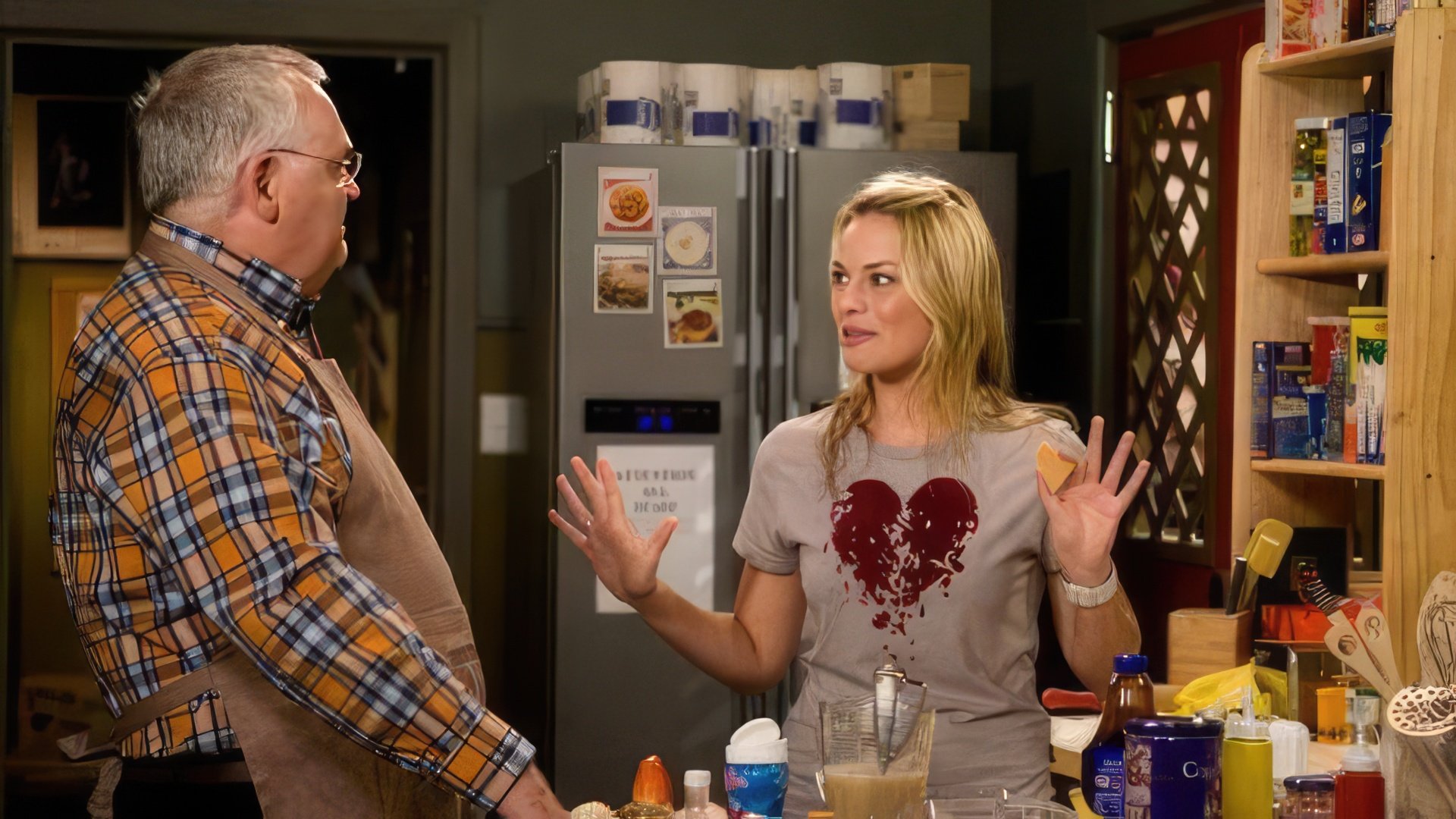 Margot Robbie starred in the TV series Neighbours for about three years