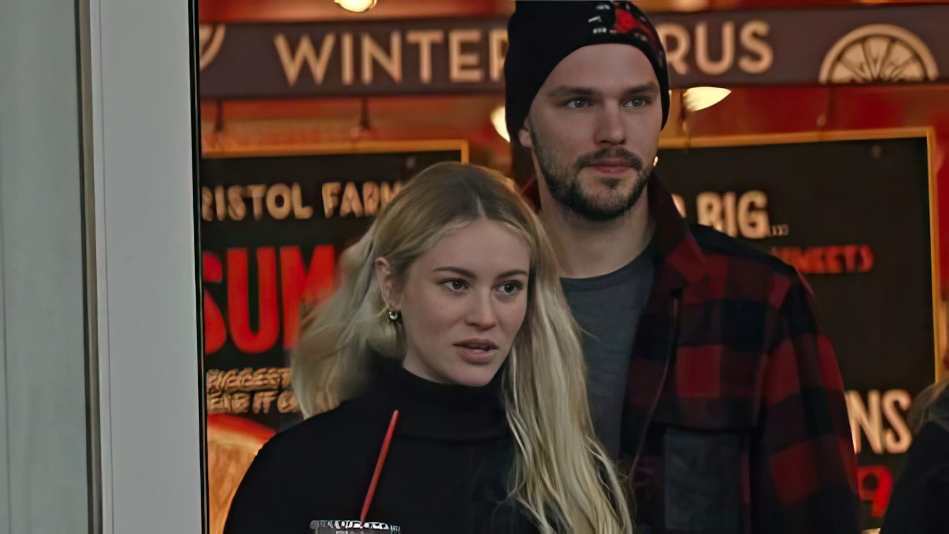 Nicholas Hoult and Bryana Holly