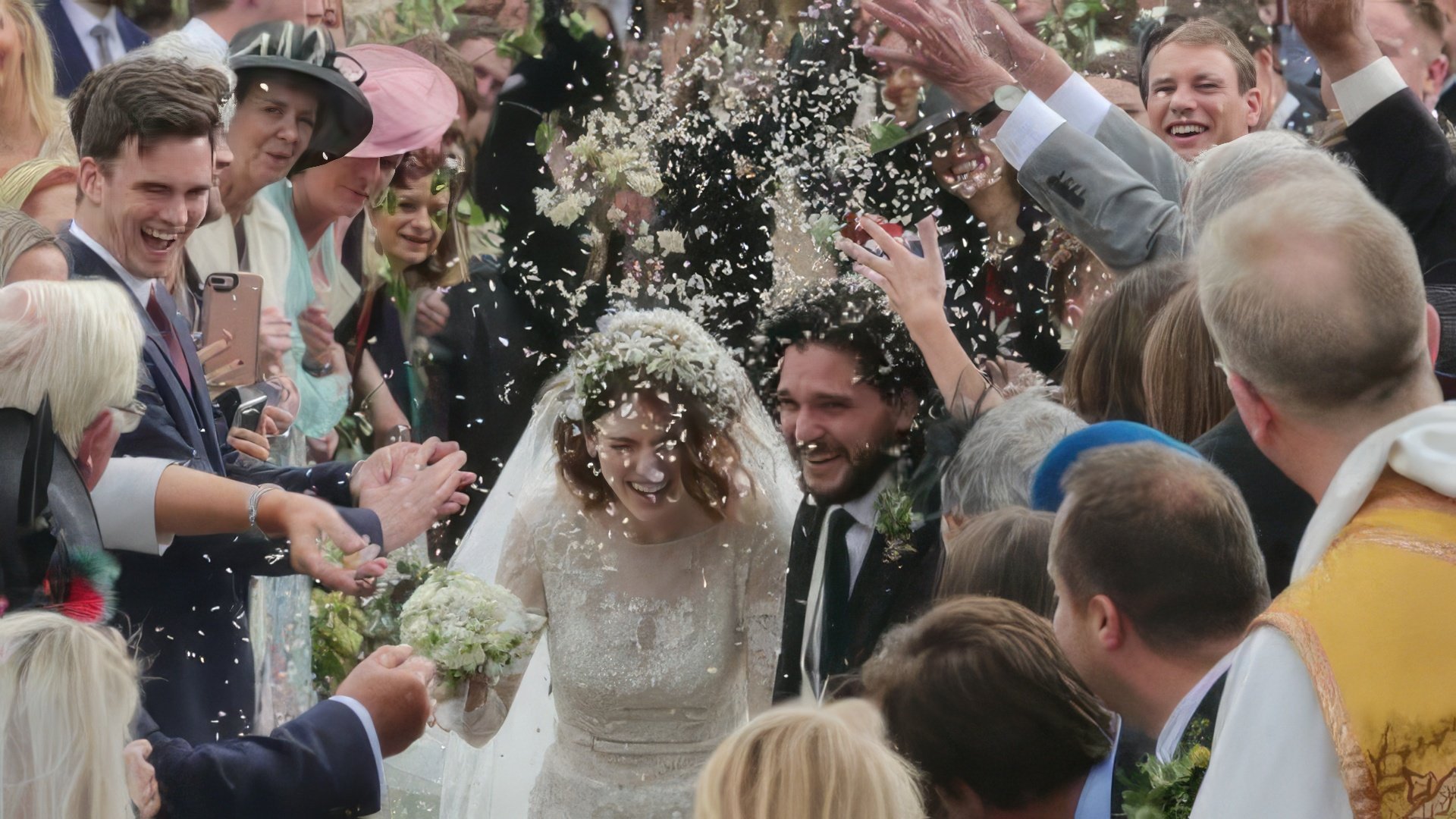 The wedding of Kit Harington and Rose Leslie