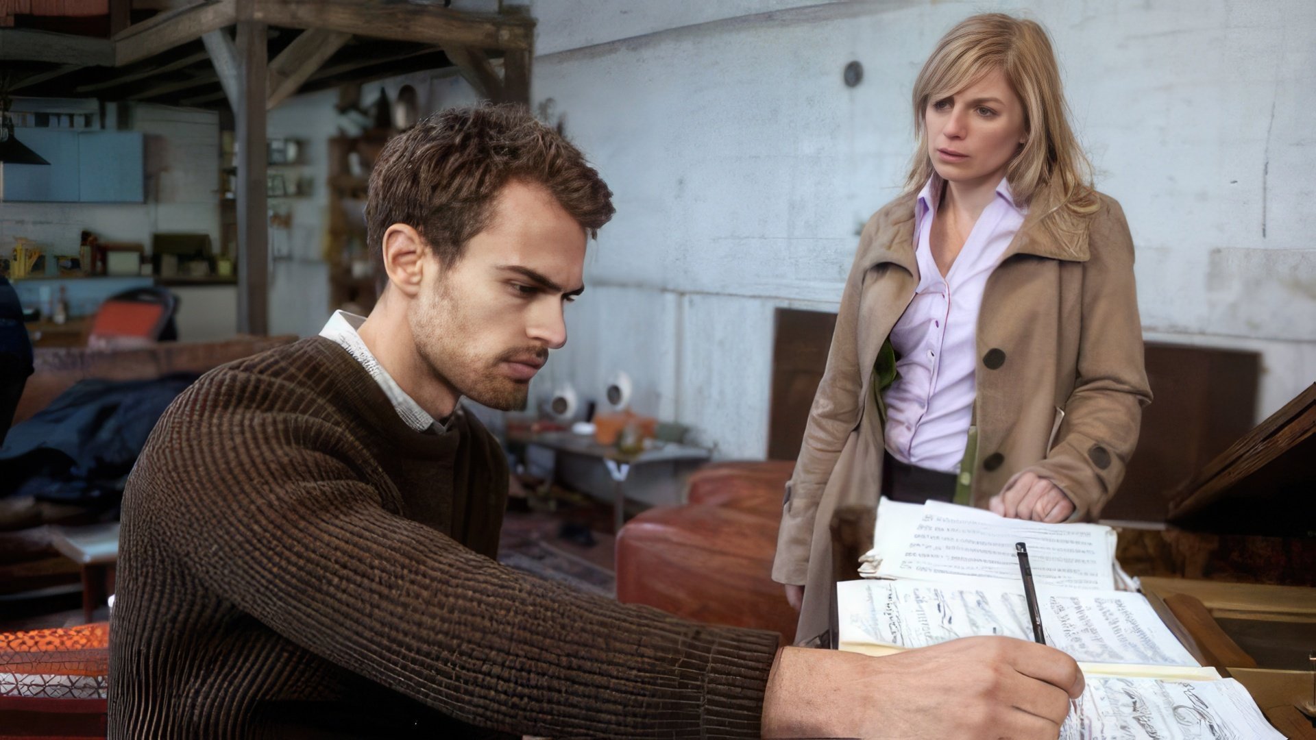 Theo James in the series 'Case Sensitive'