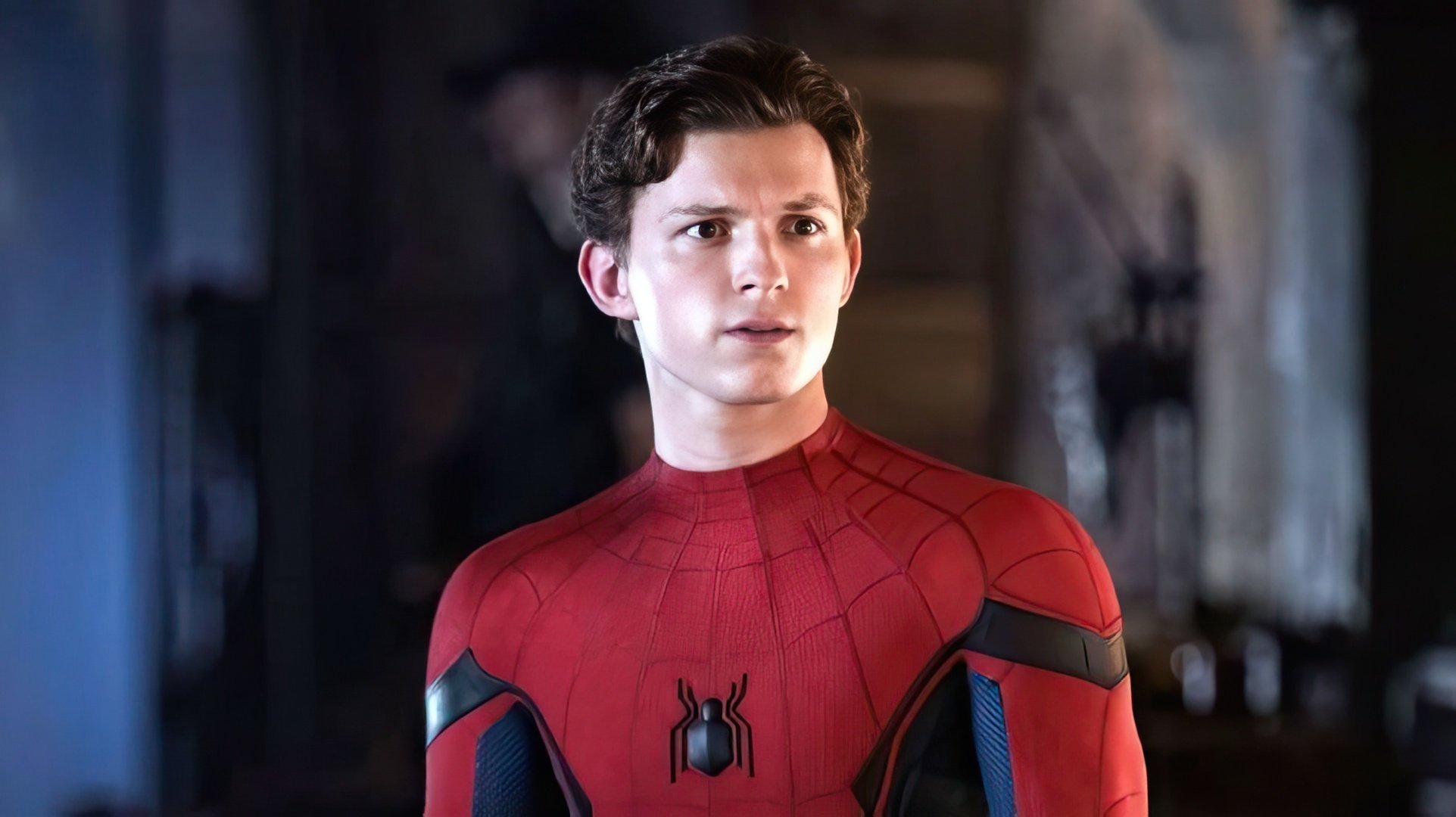 Tom Holland in the movie 'Spider-Man: No Way Home'