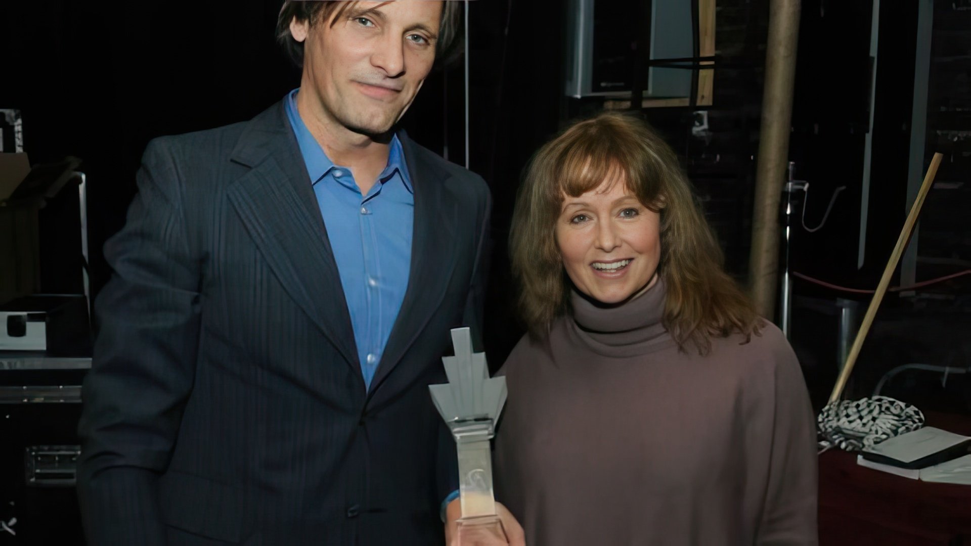 Viggo Mortensen and his ex-wife, Exene Cervenka