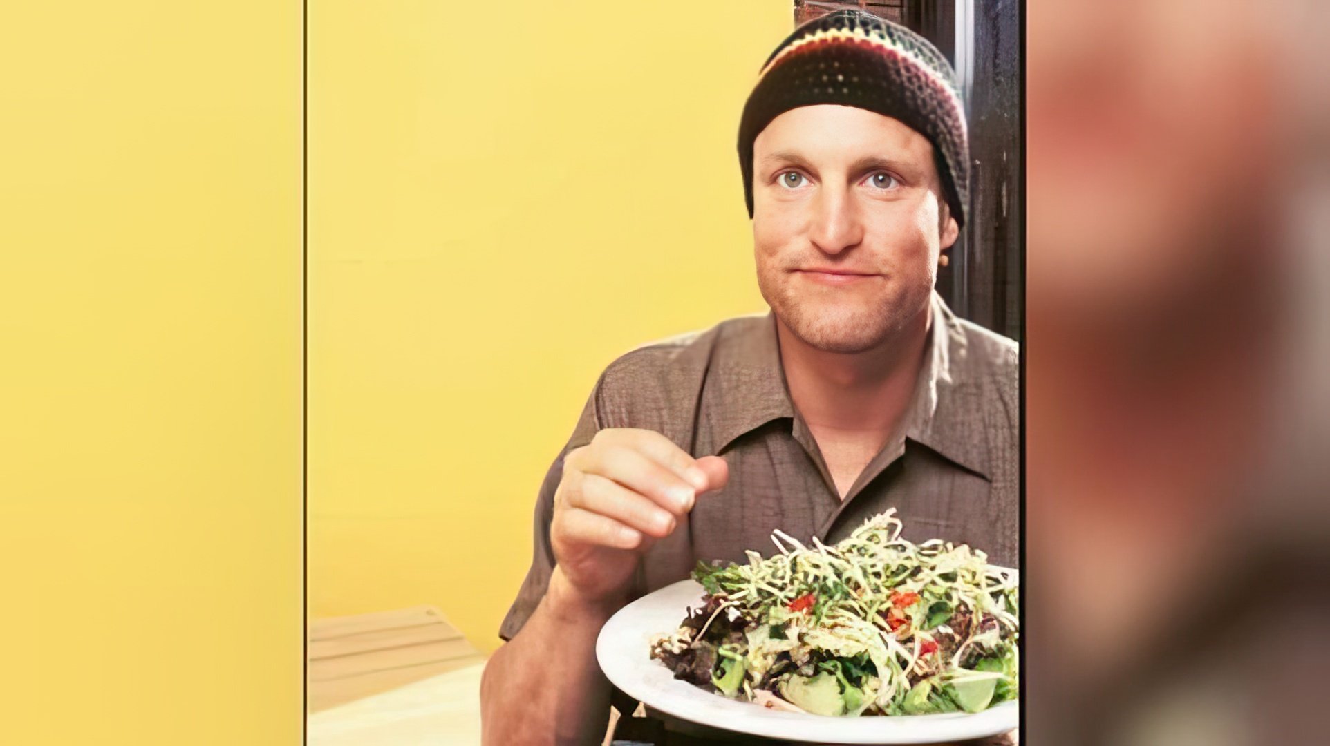 Woody Harrelson – vegetarian