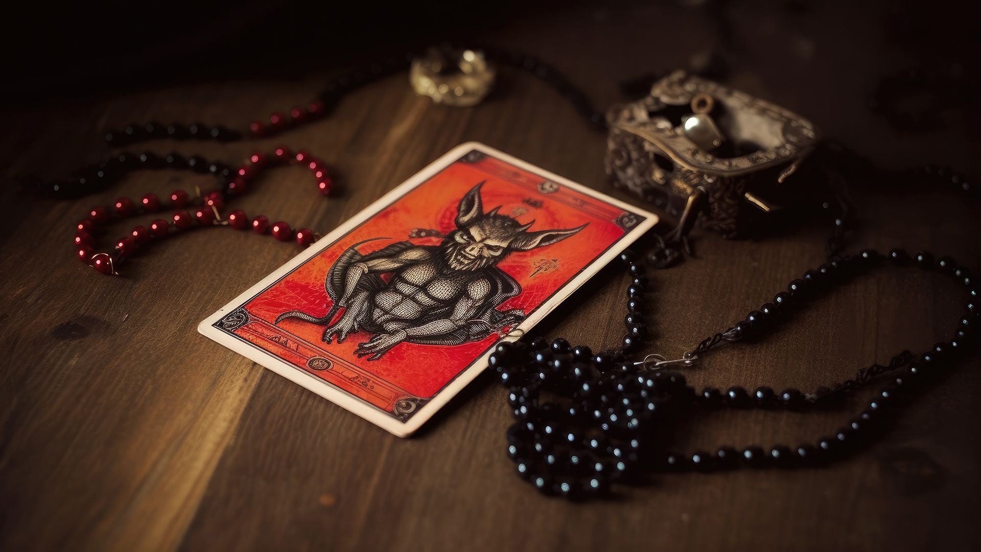 Key words of the arcana: submission to someone else's will, material dependence