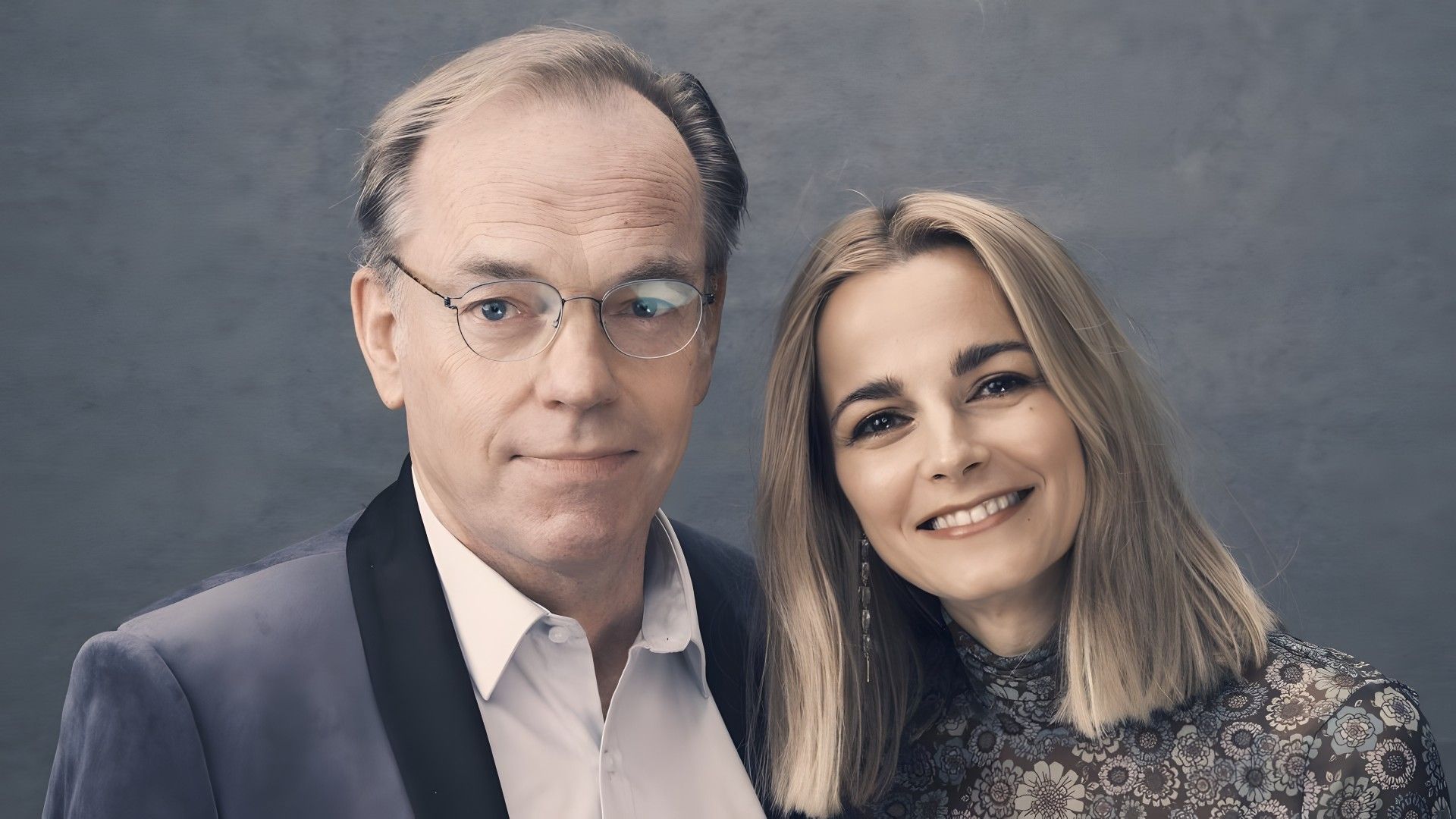 Hugo Weaving and Bojana Novakovic