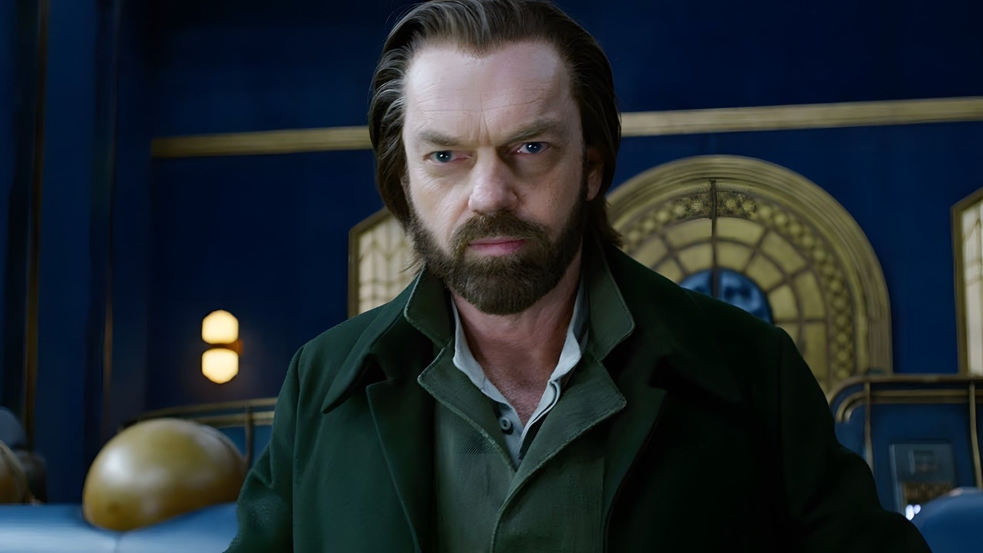 Hugo Weaving in Mortal Engines