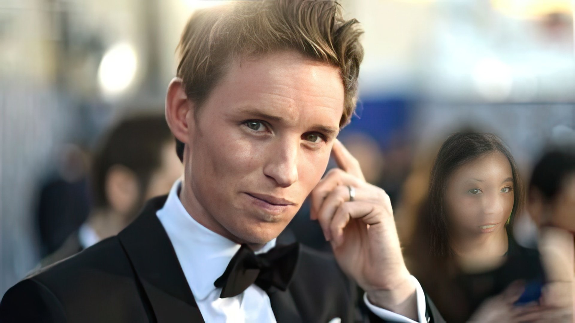 British theater and film star Eddie Redmayne