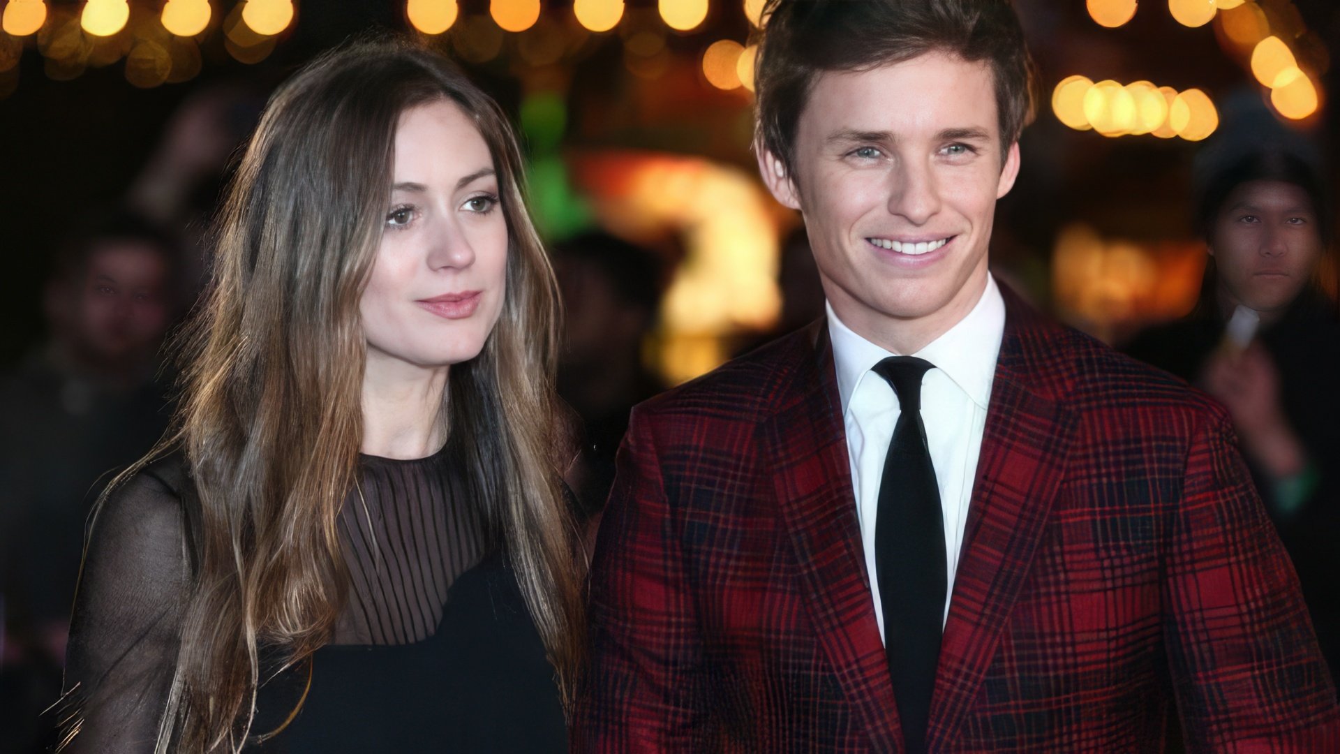 Eddie Redmayne and his wife Hannah