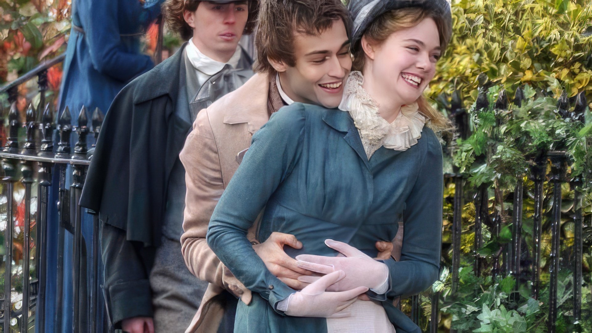 Elle Fanning and Douglas Booth “Mary Shelley”