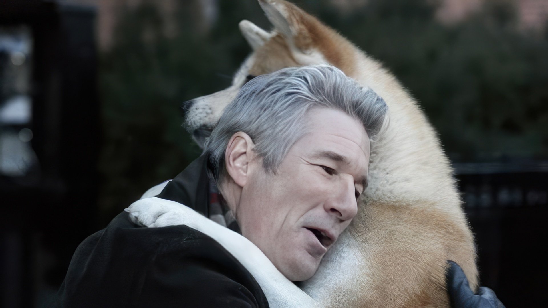 A shot from the Hachi: A Dog’s Tale