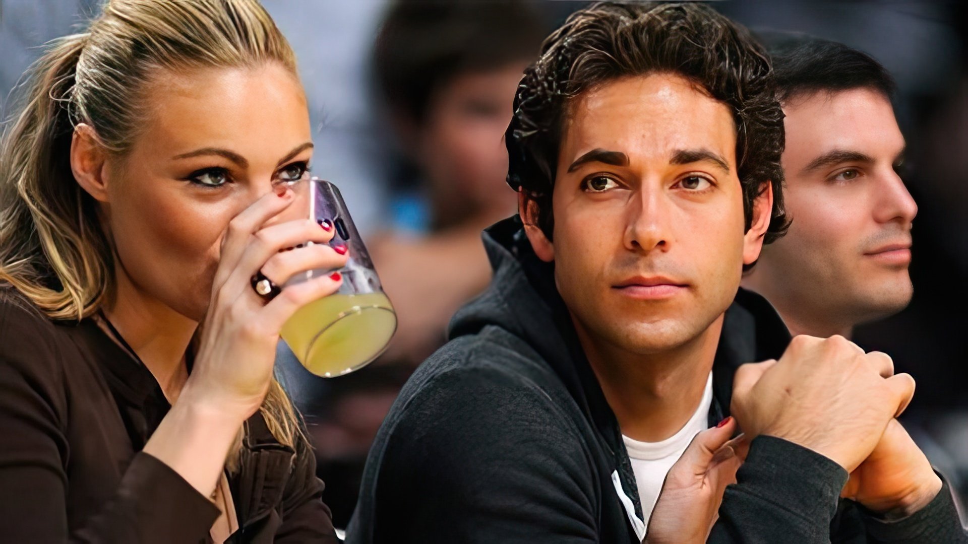 Caitlin Crosby and Zachary Levi