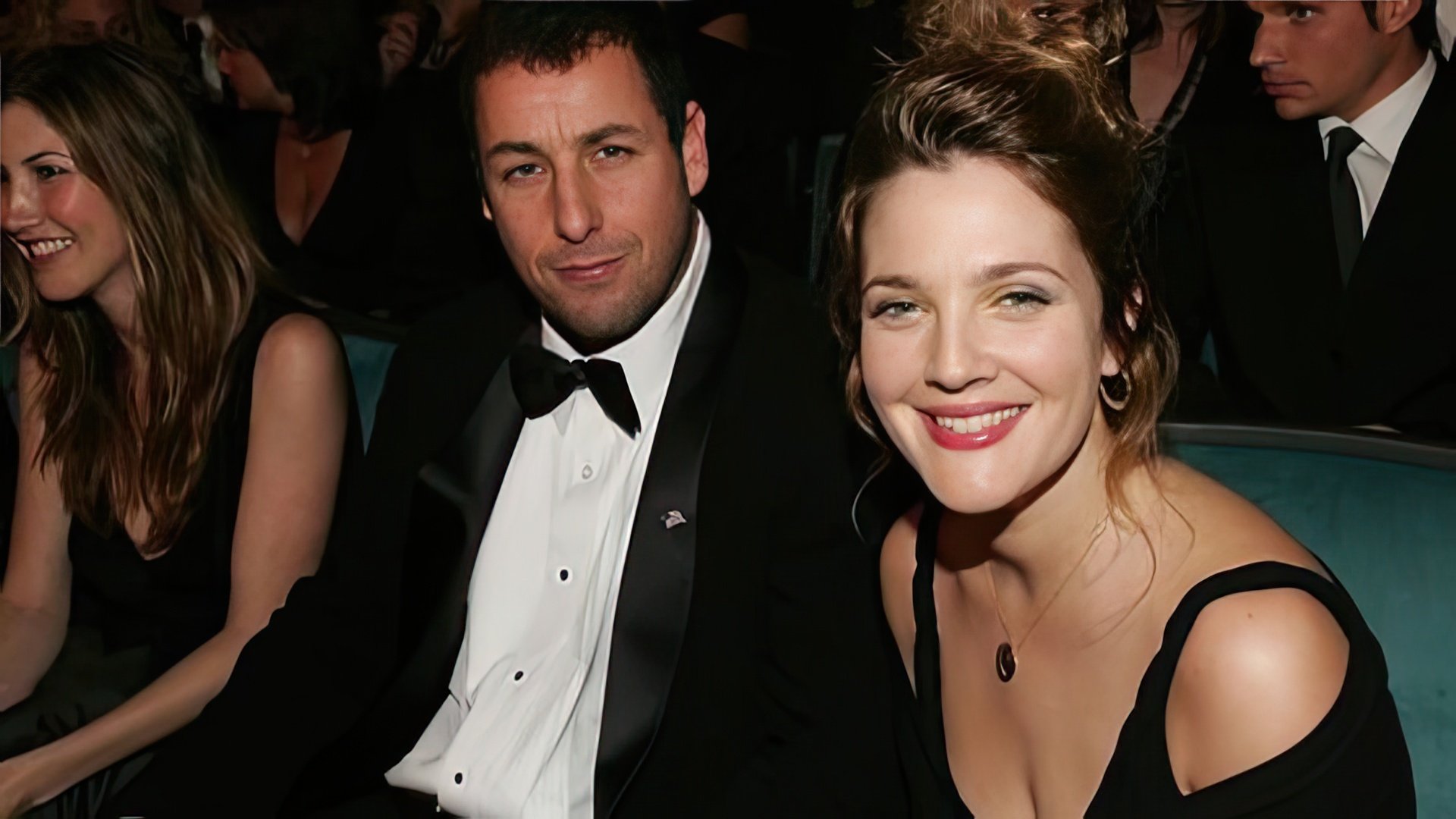 Drew Barrymore and Adam Sandler