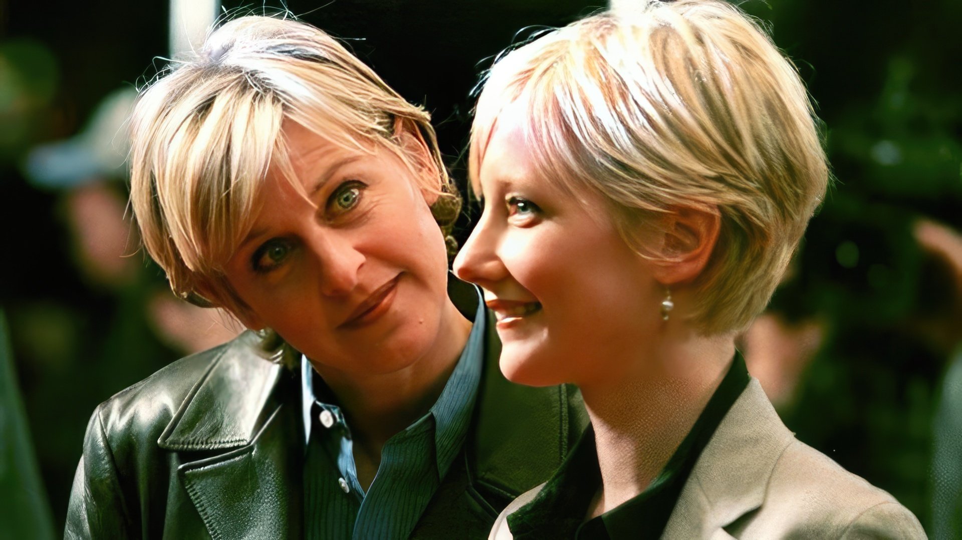 Ellen DeGeneres and Anne Heche