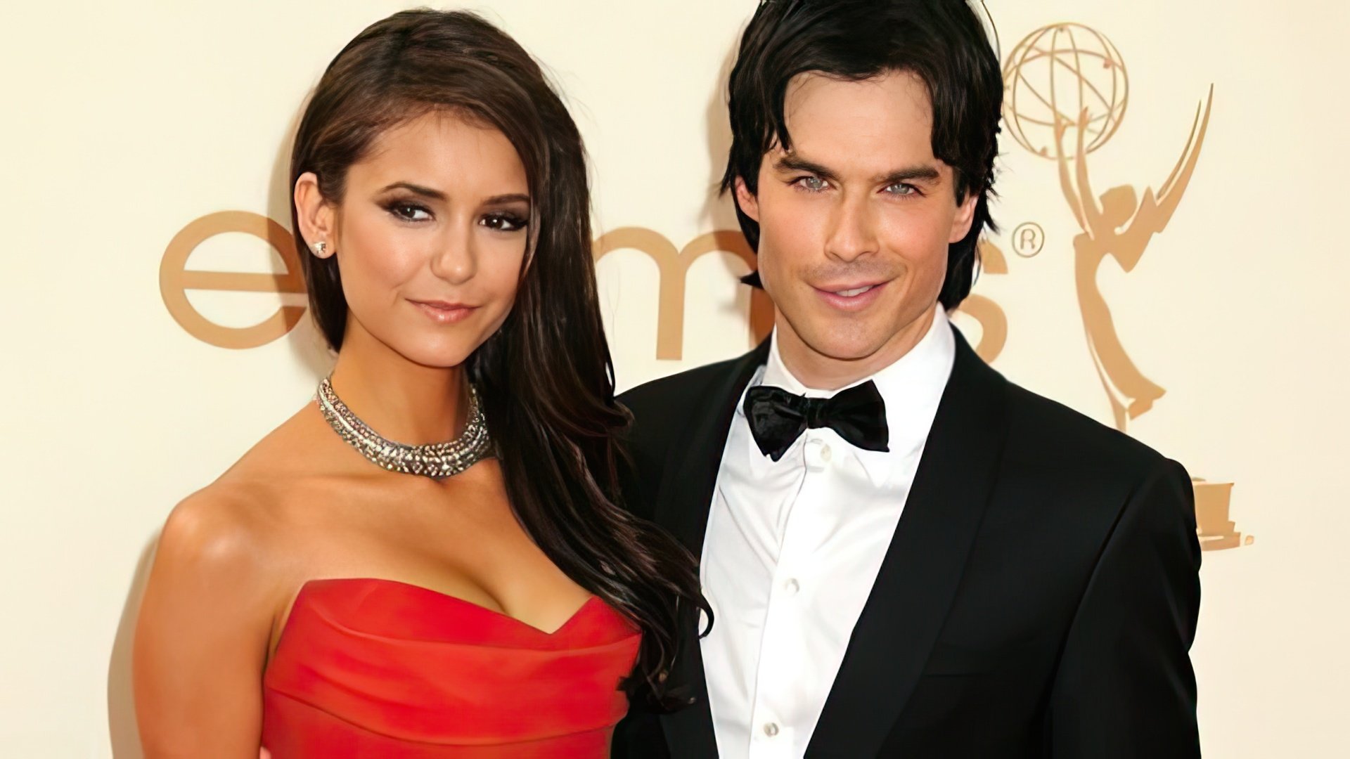 Ian Somerhalder and Nina Dobrev